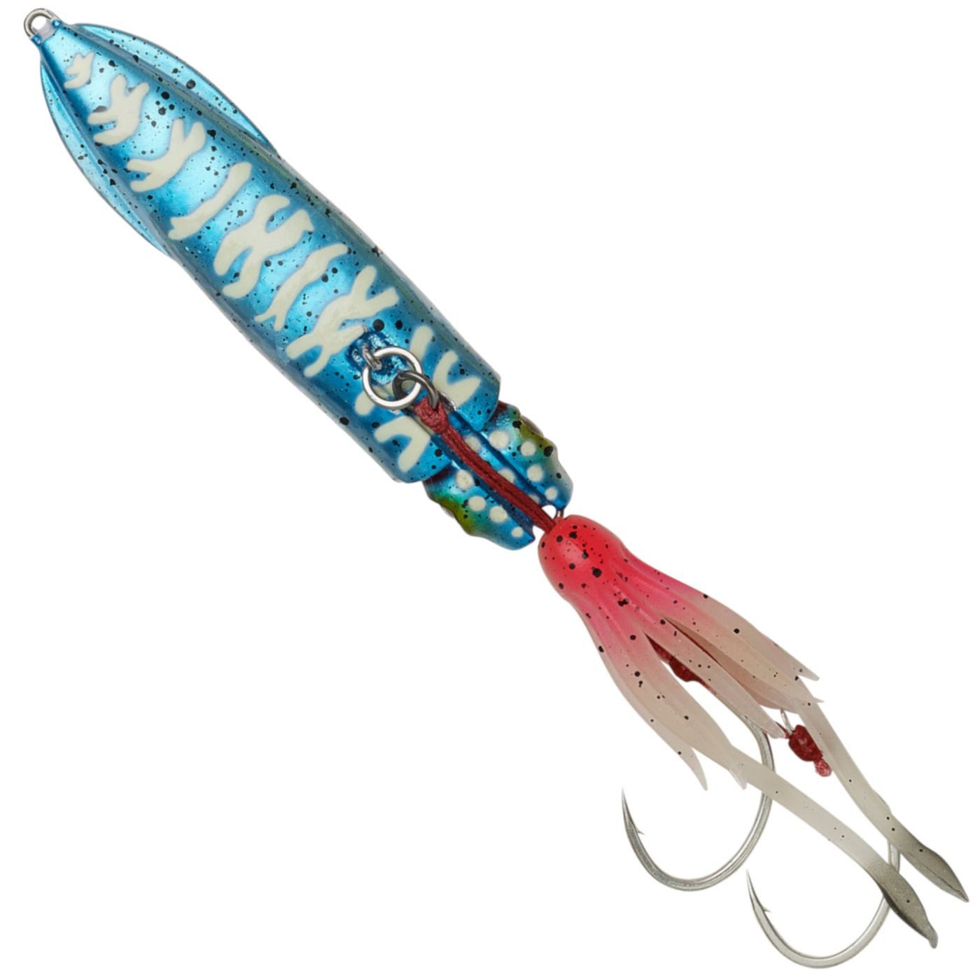 Savage Gear Swimsquid Inchiku 9cm 120g - Meeresköder White Glow