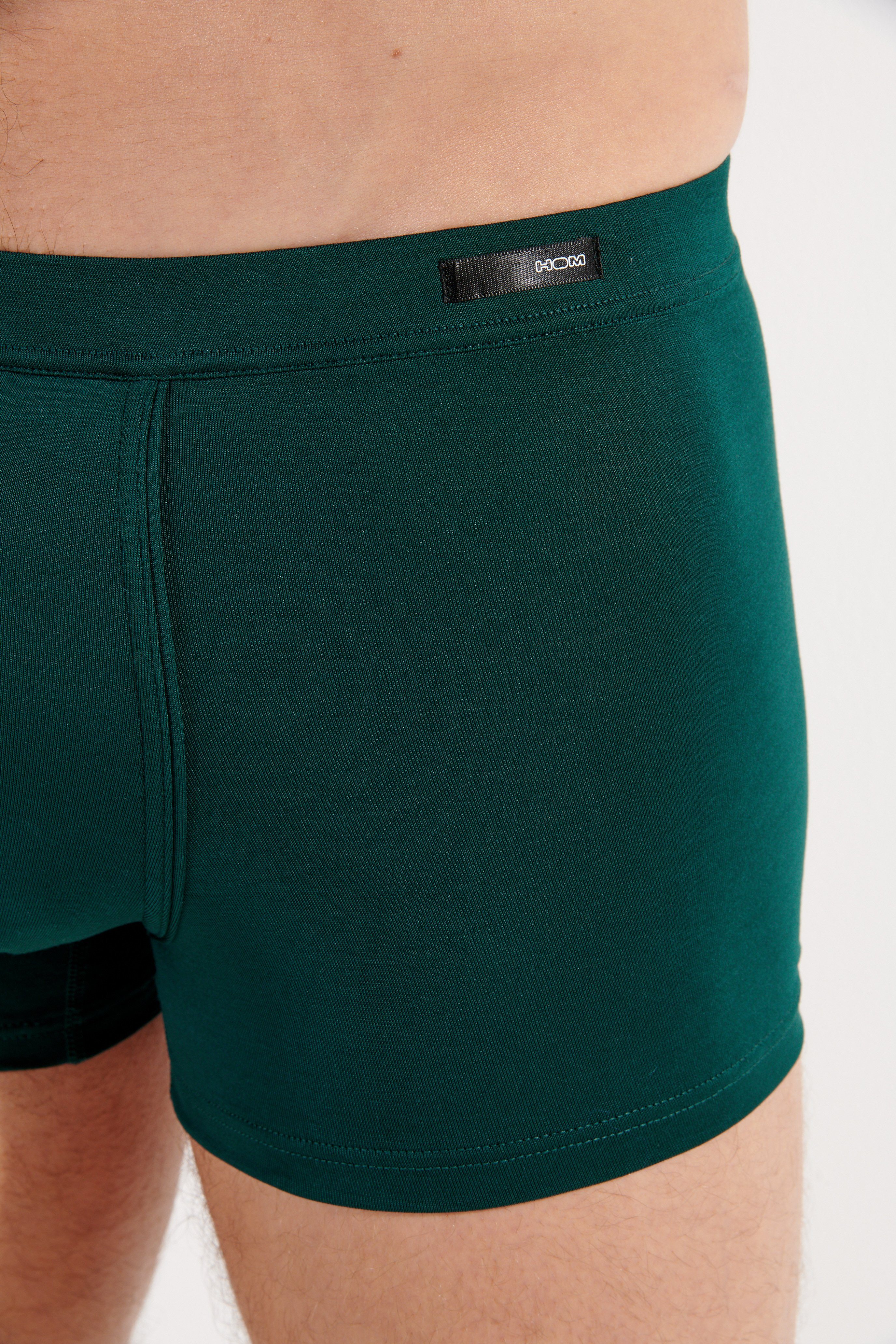 Hom Retro Comfort green Pants Tencel Boxer Soft HOM dark