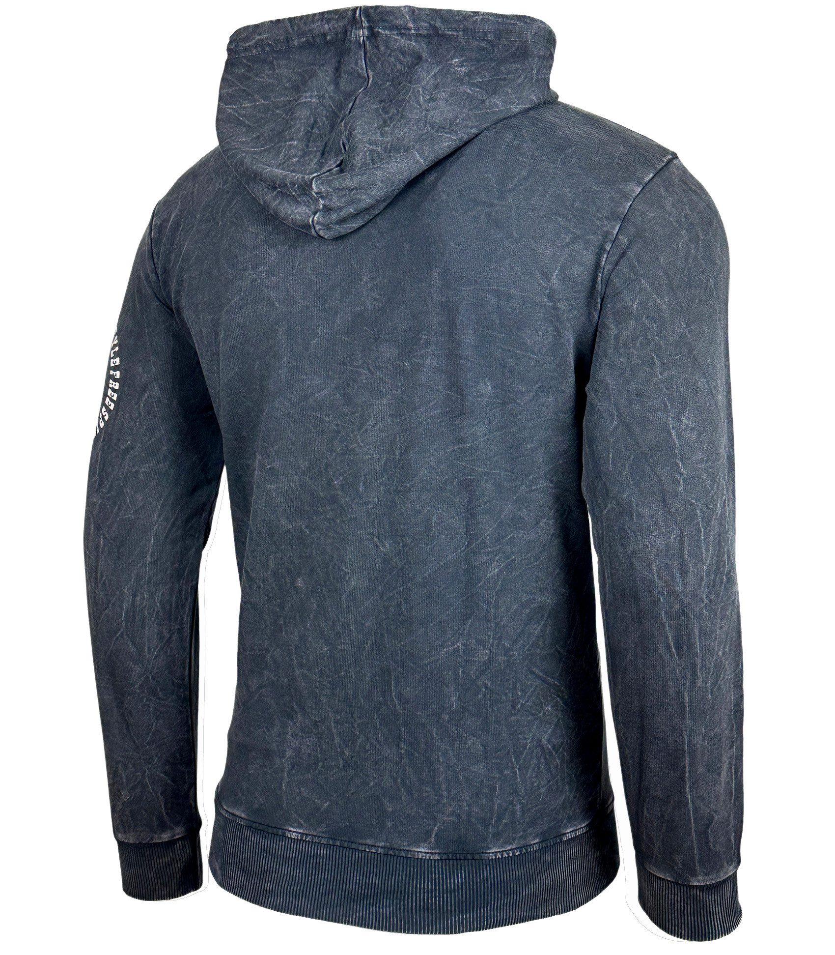 Baxboy Hoodie Baxboy Verwaschen Hoodie Herren Sweatshirt Pullover 608 – Bild 4 von 5