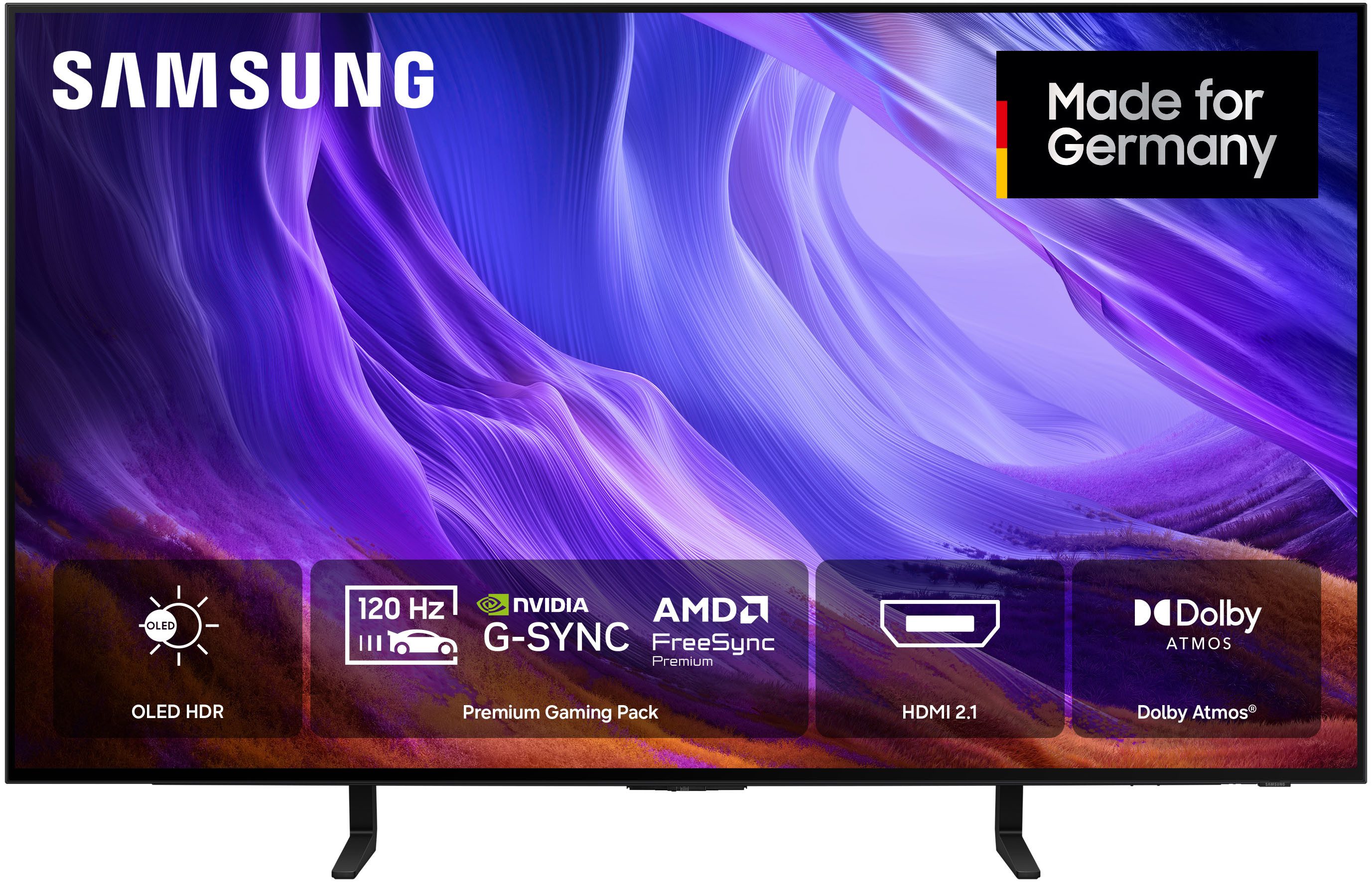Samsung GQ65S85HAE OLED-Fernseher (163 cm/65 Zoll, 4K Ultra HD, Smart-TV)