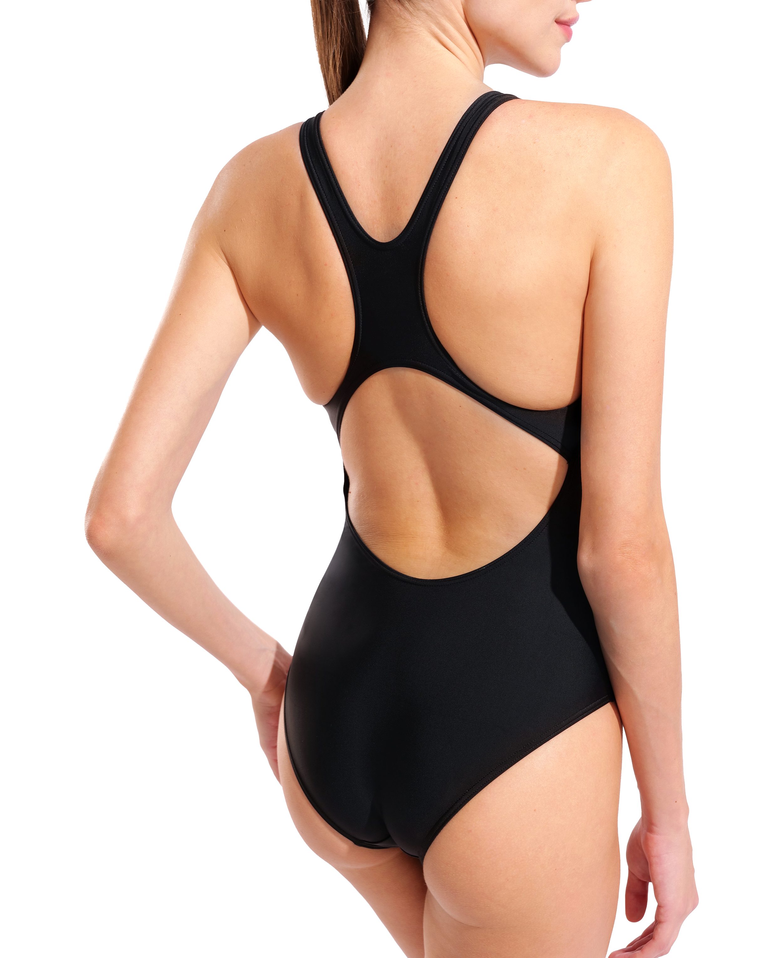 Arena Badeanzug W ARENA KIKKO SWIMSUIT SWIM PRO BACK aus extrem dehnbarem Stretchmaterial, chlor- und salzwasserbeständig