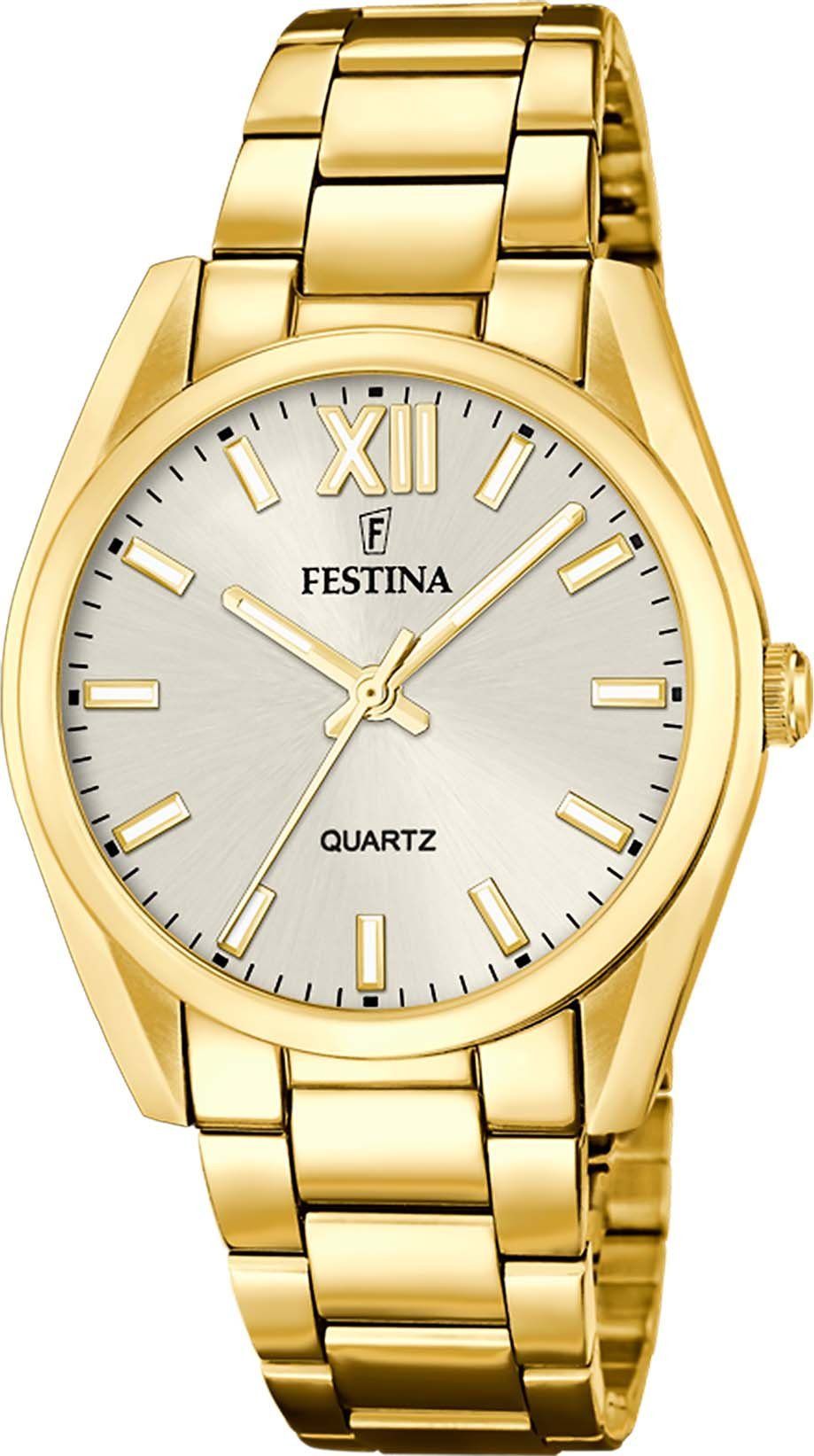 Festina Quarzuhr Boyfriend Collection F20640/1, Armbanduhr, Damenuhr, Edels günstig online kaufen