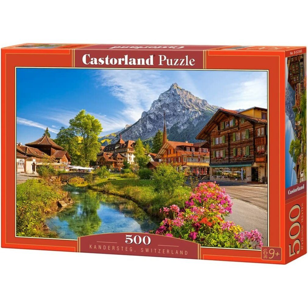Castorland Puzzle Puzzle Kandersteg, Schweiz 500 Teile, Puzzleteile günstig online kaufen