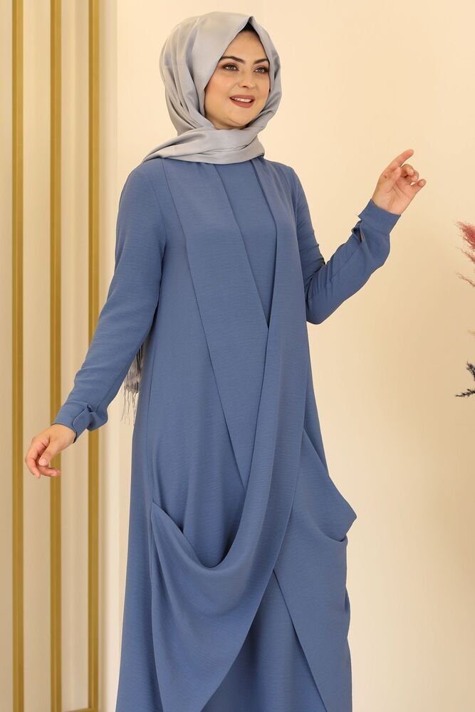 fashionshowcase Tunikakleid Damen Kleid aus Aerobin - Sommerkleid leichter, günstig online kaufen
