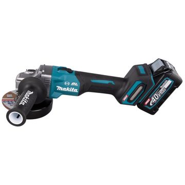 Makita Akku-Winkelschleifer GA005GM201 XGT - Akku-Winkelschleifer - blau/schwarz