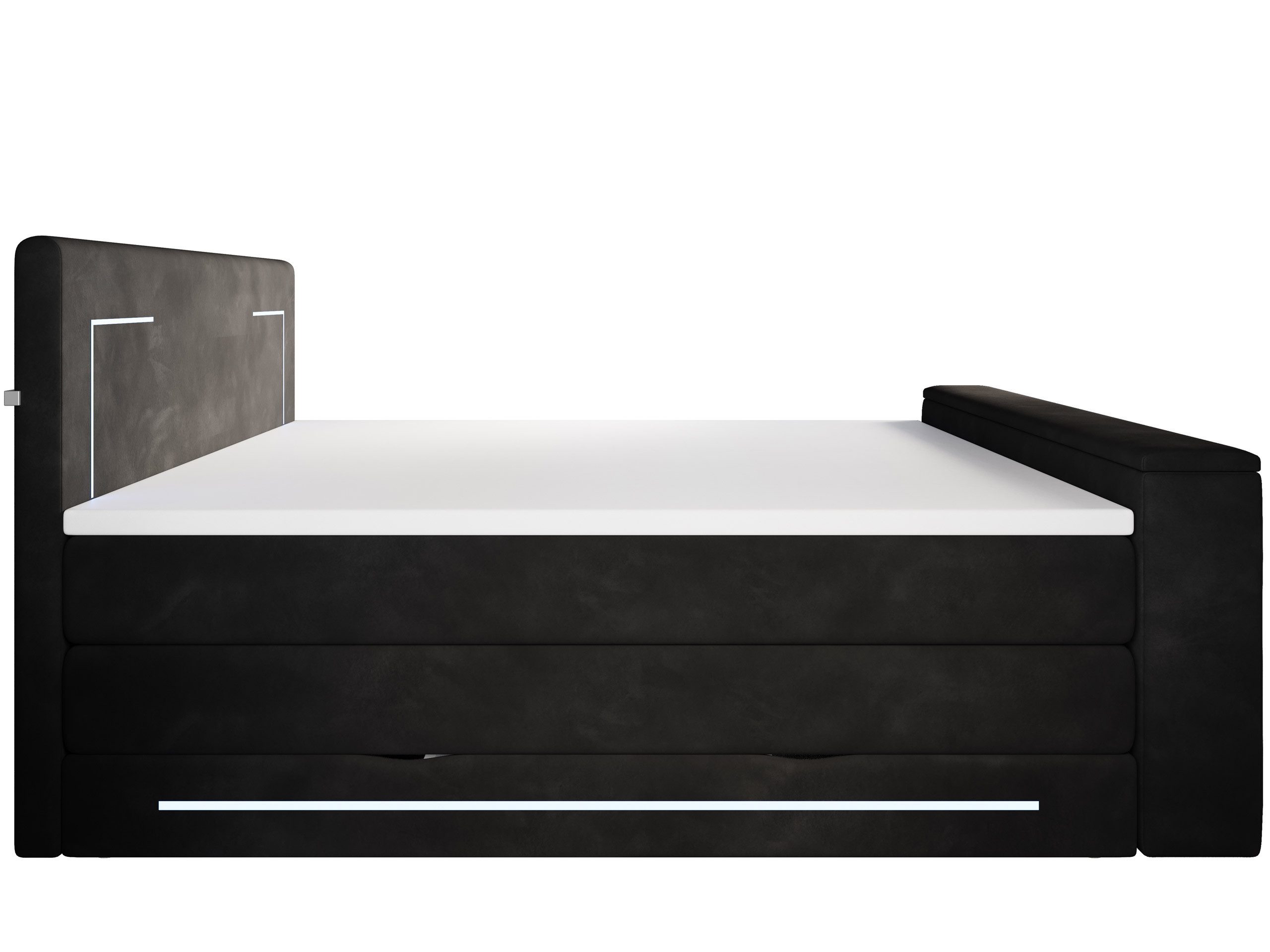 wonello Boxspringbett Monaco mit TV-Lift, mit Bettkasten, Matratzen und Top günstig online kaufen