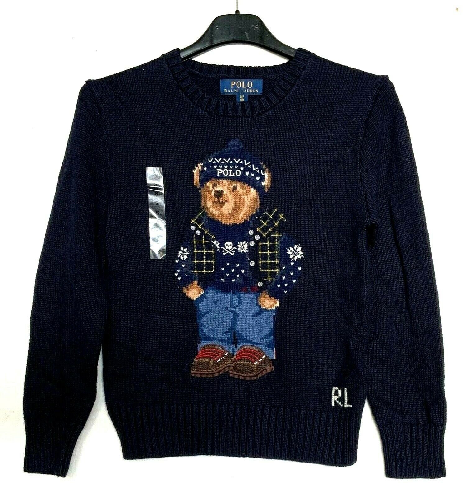 Stillpullover Ralph Lauren Kinder Pullover Polo Ralph Lauren WINTER BEAR TP SWEATER 1 tlg