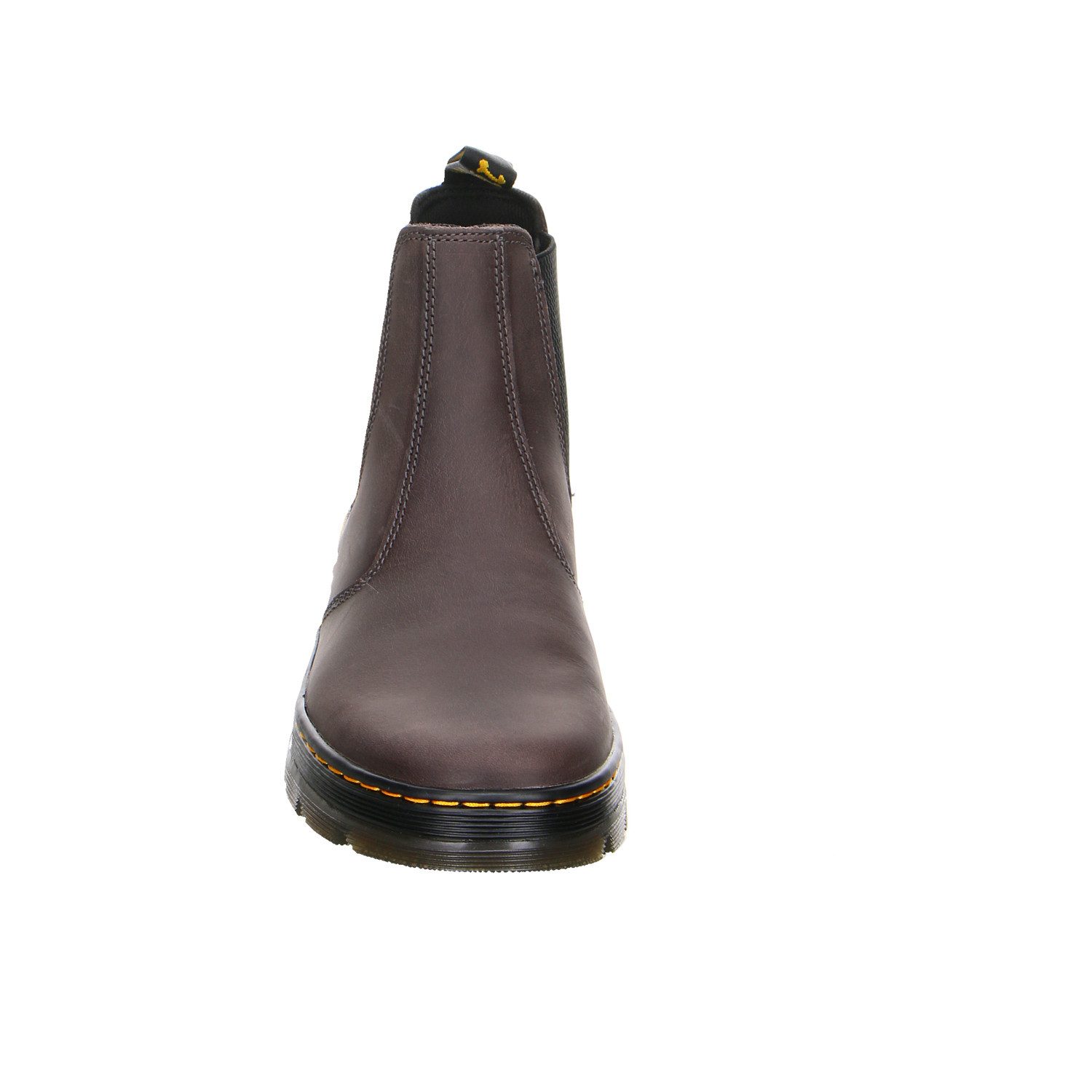 DR. MARTENS Dr. Martens Embury Fettleder Schnürstiefel grau Chelseaboots