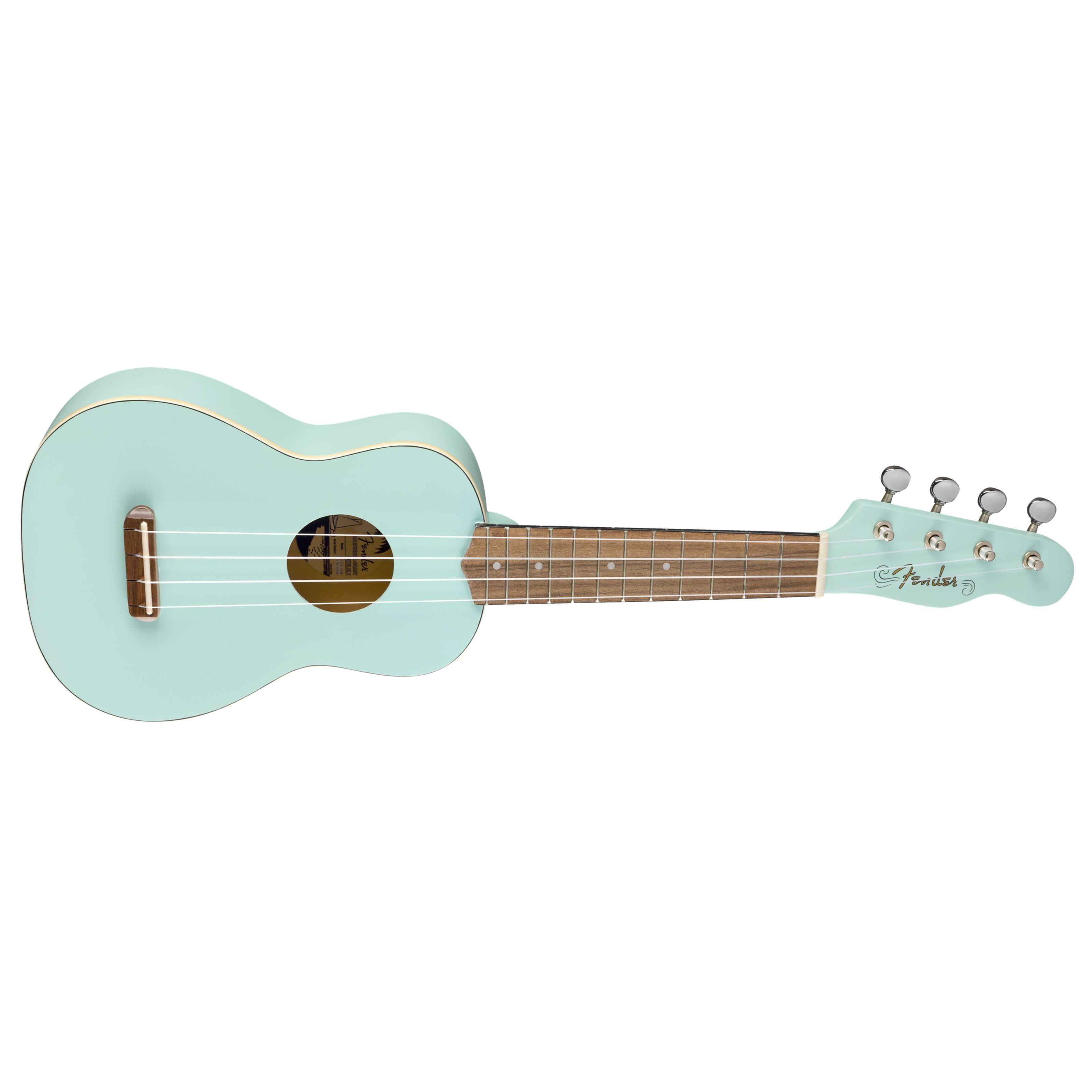 Fender Ukulele, Venice Soprano Uke Daphne Blue, Ukulelen, Sopran Ukulelen, Venice Soprano Ukulele Daphne Blue - Sopran Ukulele