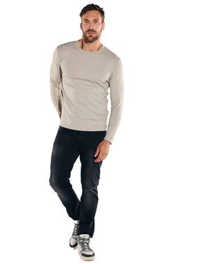 emilio adani Rundhalspullover Pullover uni