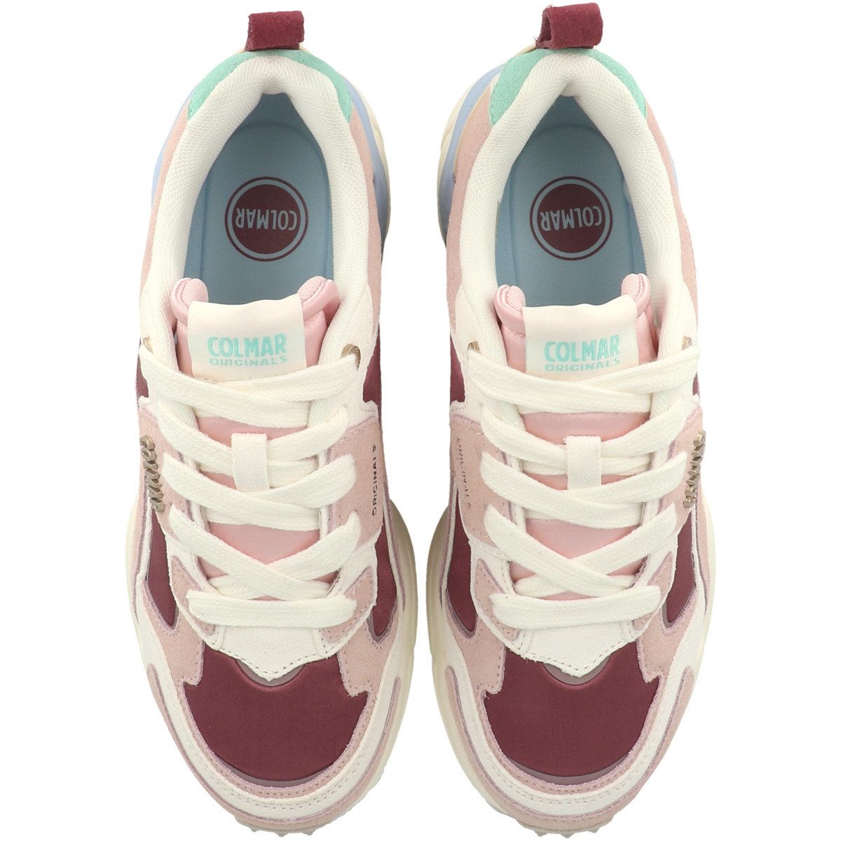 Colmar Garner Muse Damen Sneaker Turnschuhe, Sportschuhe, Freizeitschuhe, Halbschuhe, Schnürschuhe