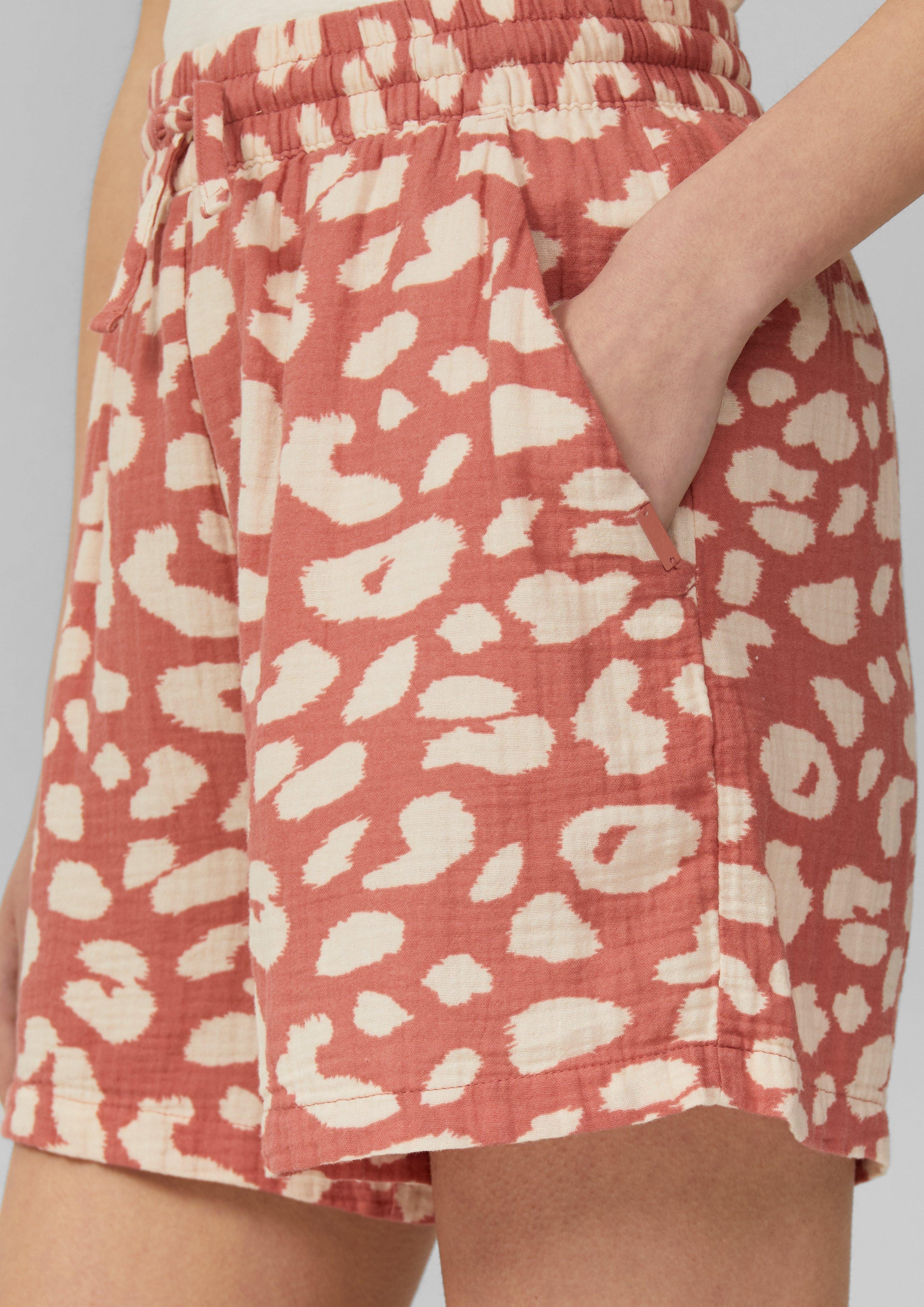 QS Shorts Shorts aus Musselin günstig online kaufen
