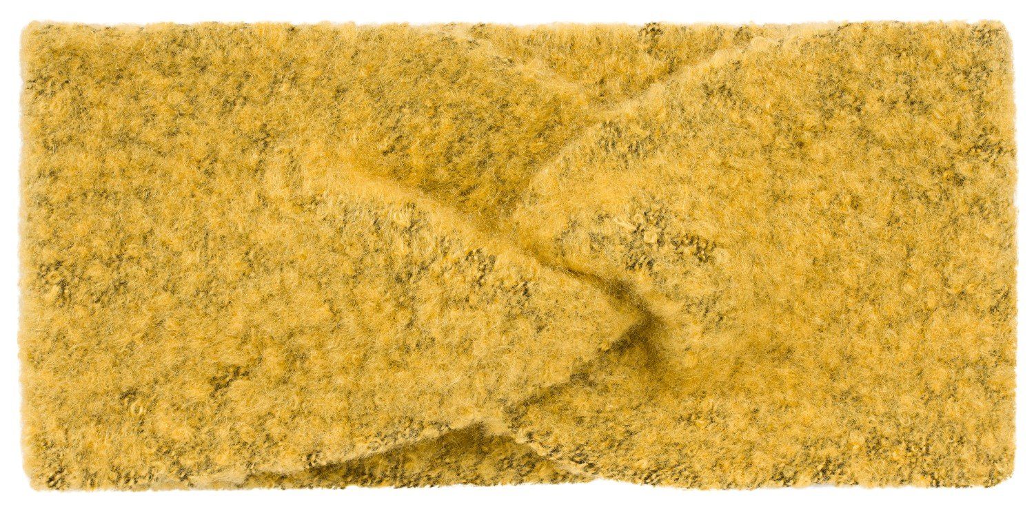 styleBREAKER Stirnband Feinstrick Stirnband meliert mit Twist Knoten (1-St) günstig online kaufen