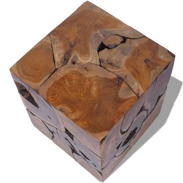 vidaXL Hocker Hocker Massivholz Teak (1 St)