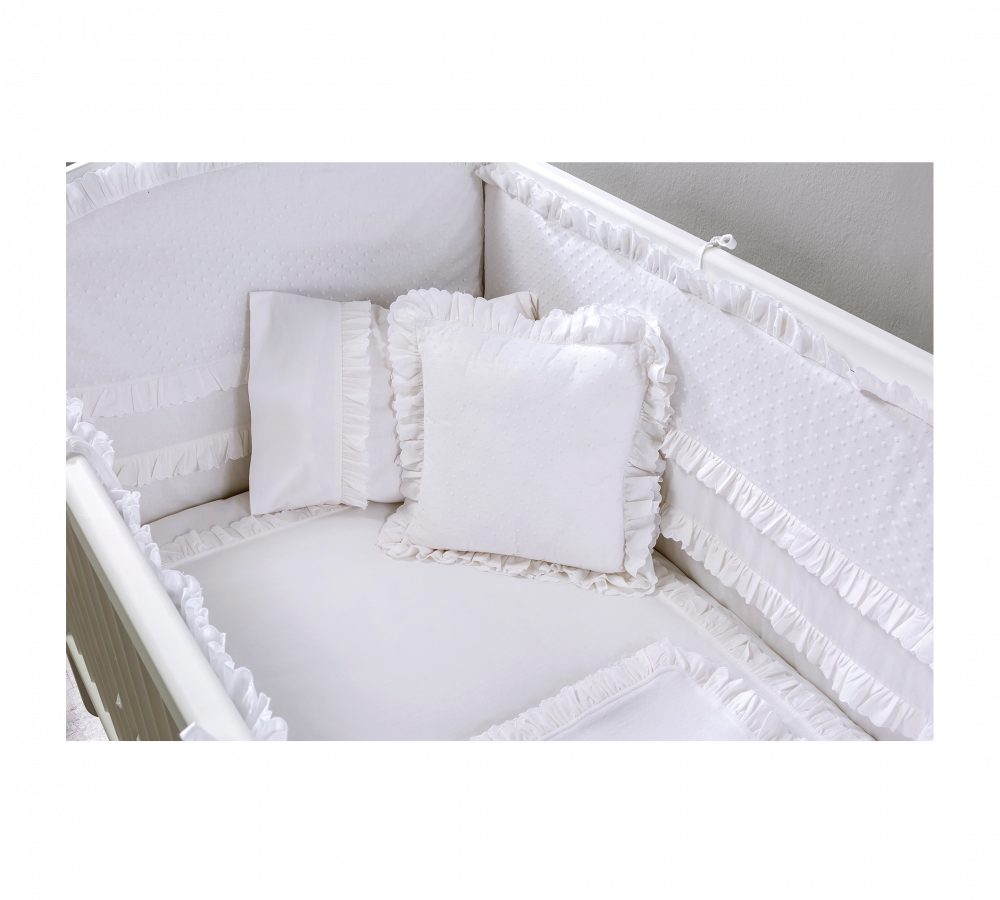 Babybettwäsche Cilek WHITE Set, 70x130 cm