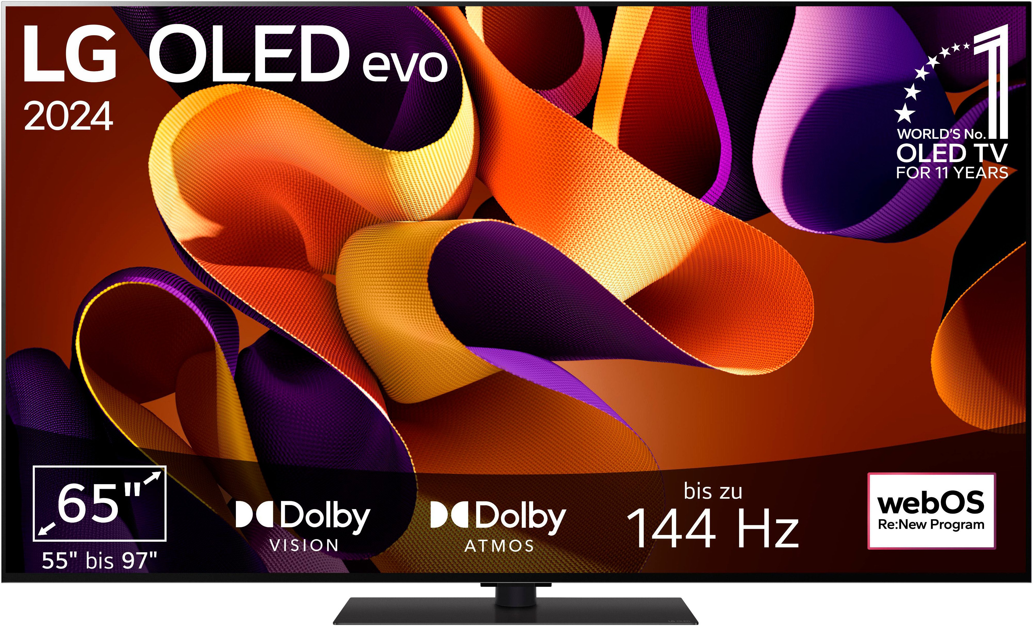 LG OLED65G48LW OLED-Fernseher (164 cm/65 Zoll, 4K Ultra HD, Smart-TV)