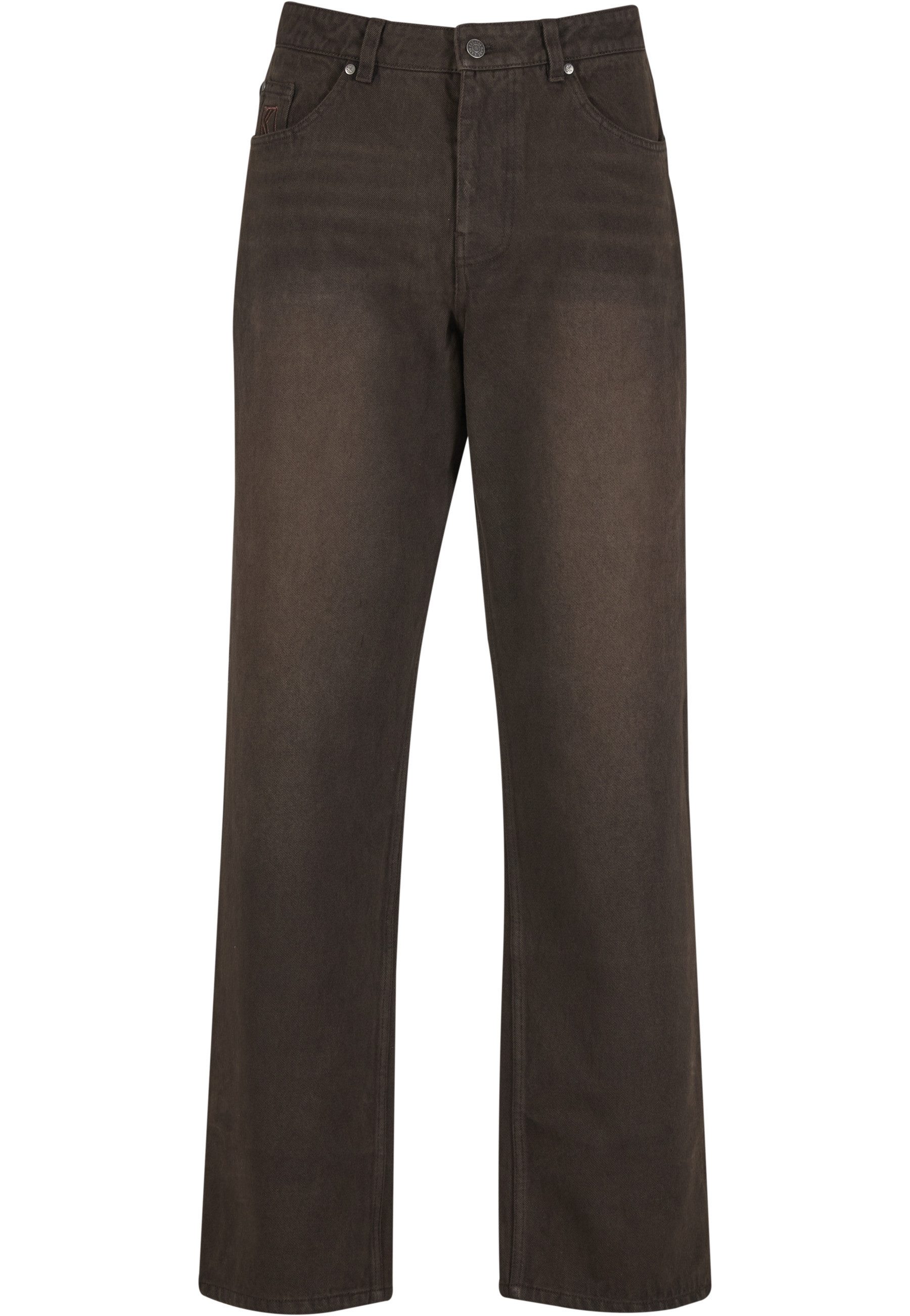 Karl Kani Straight-Jeans Karl Kani OG Brown Straight Leg Jeans