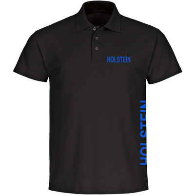 multifanshop Poloshirt Holstein - Brust & Seite - Polo