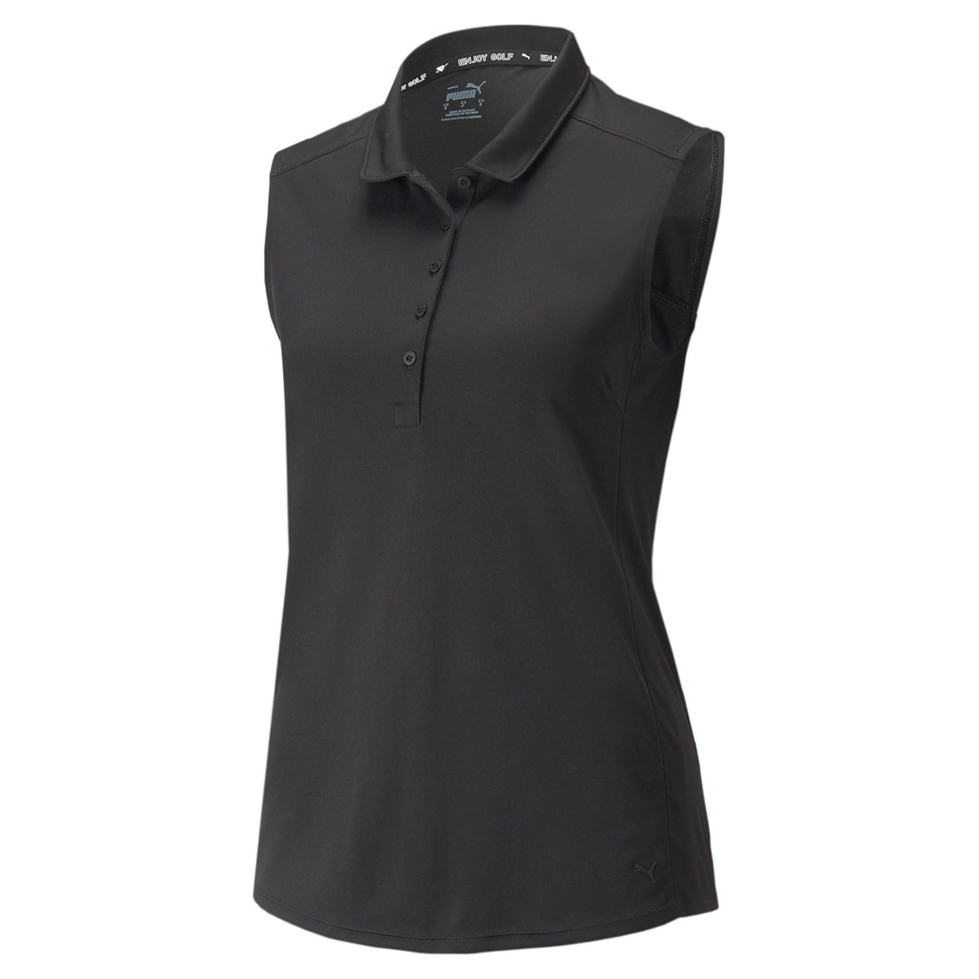 Poloshirt Puma Golf Polo Gamer Sleeveless Schwarz Damen