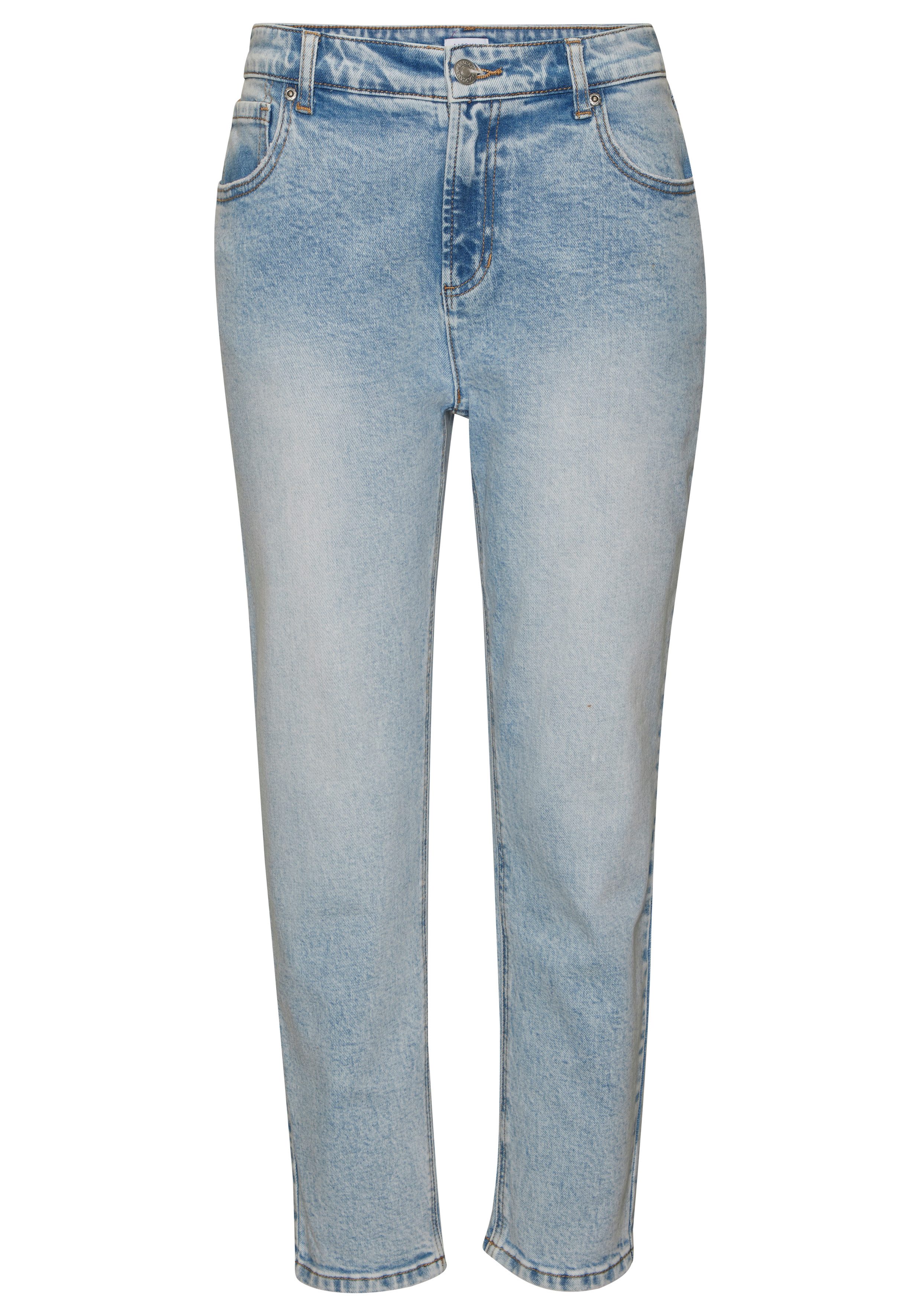 LASCANA Mom-Jeans mit hohem Bund. elastische Denimware. Reduzierter Preis € 69,99. Unverbindliche Preisempfehlung € 79,99