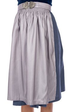 MarJo Trachtenkleid Midi Dirndl 2tlg. 65cm INKA saphir