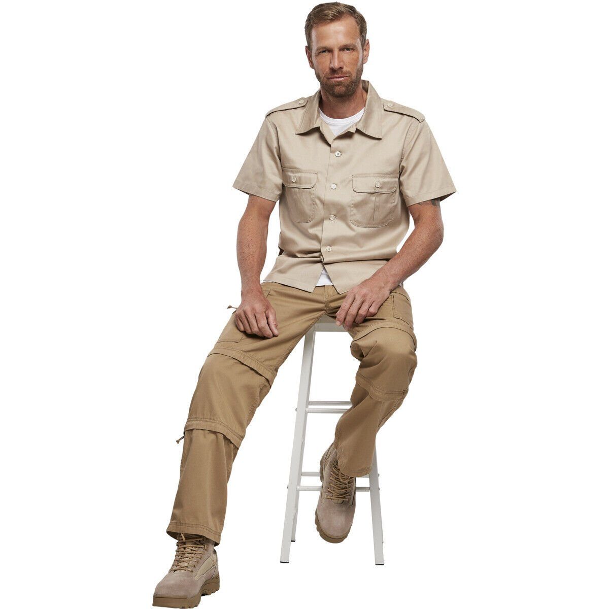 Brandit Kurzarmhemd Brandit Herren Hemd Shirt günstig online kaufen