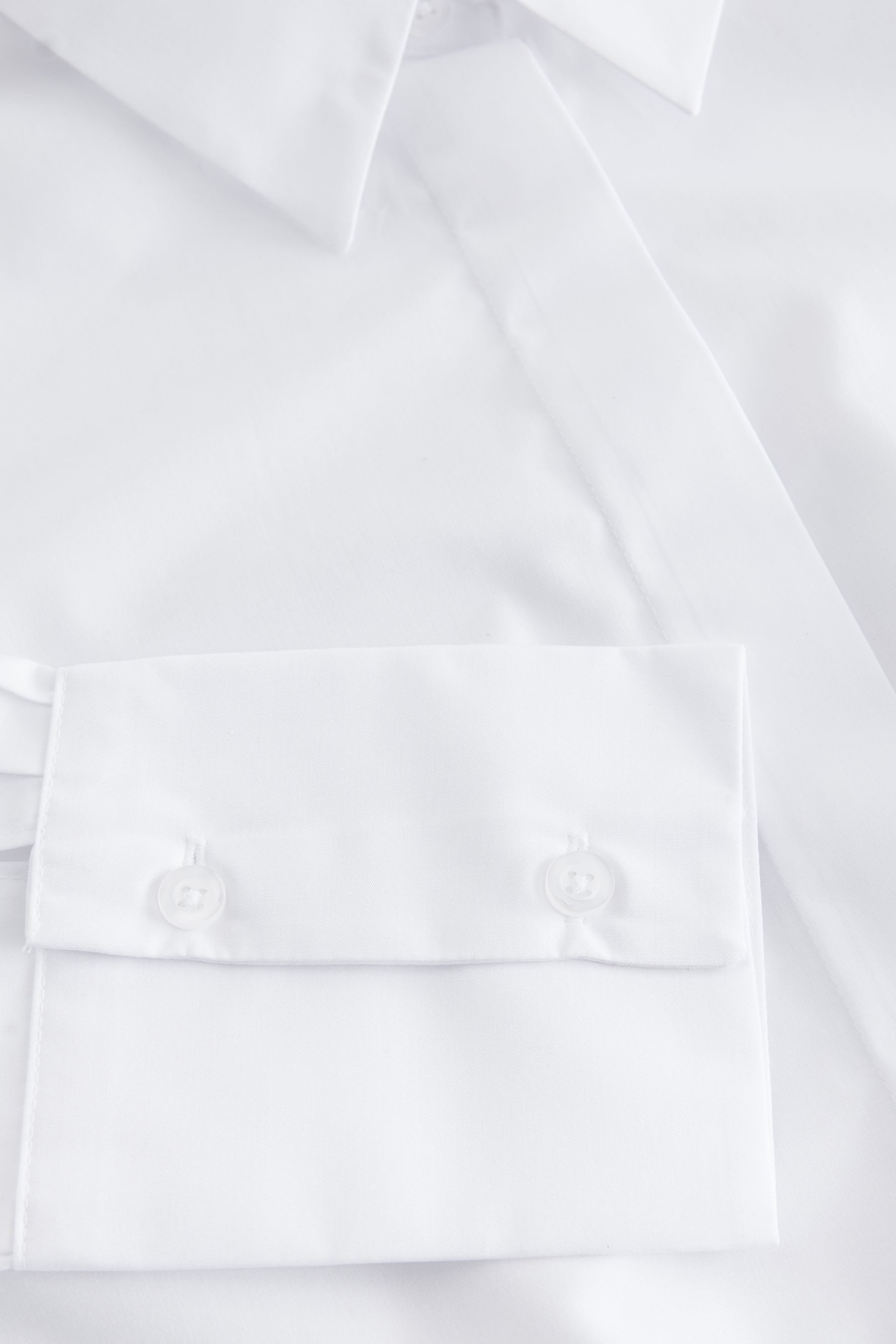 Next Langarmhemd Taillierte Langarmbluse mit Kragen günstig online kaufen
