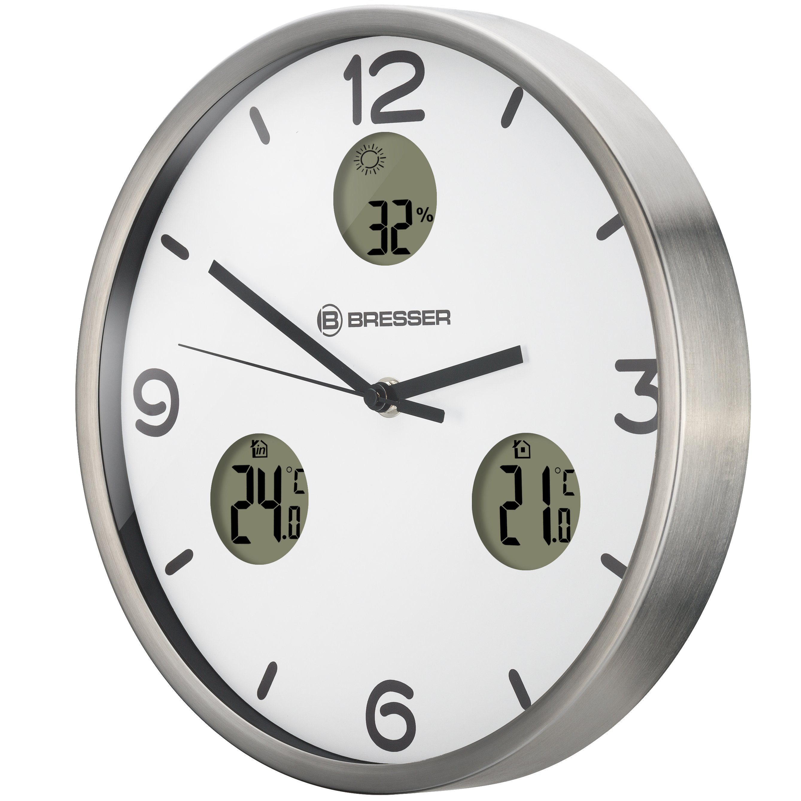 BRESSER Wanduhr MyTime io NX Wanduhr 30cm günstig online kaufen