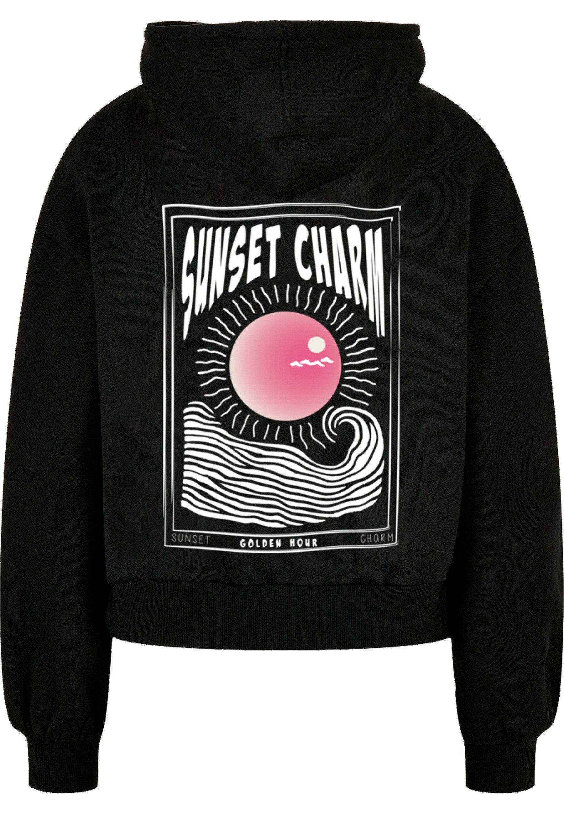 Merchcode Kapuzensweatshirt Merchcode Ladies Sunset Charm Oversized Hoody günstig online kaufen