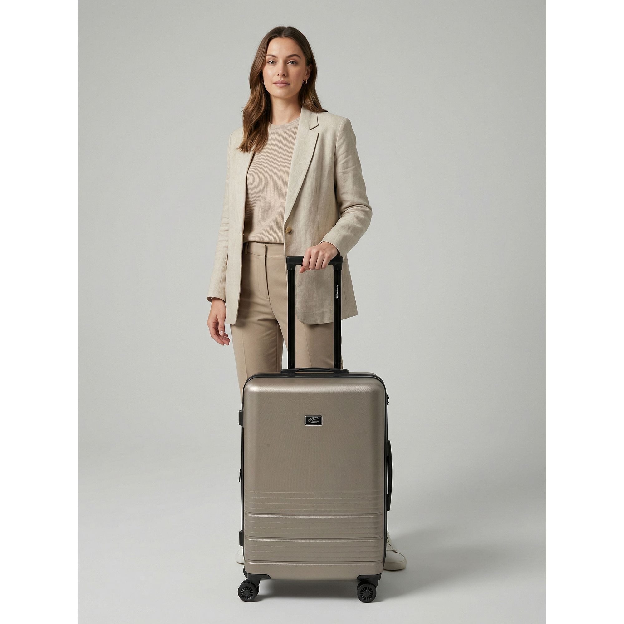 camel active Hartschalen-Trolley Hanoi, 4 Rollen, ABS