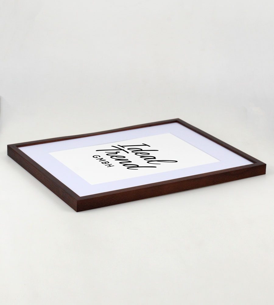 IDEAL TREND Bilderrahmen Bilderrahmen Massivholz Eiche günstig online kaufen