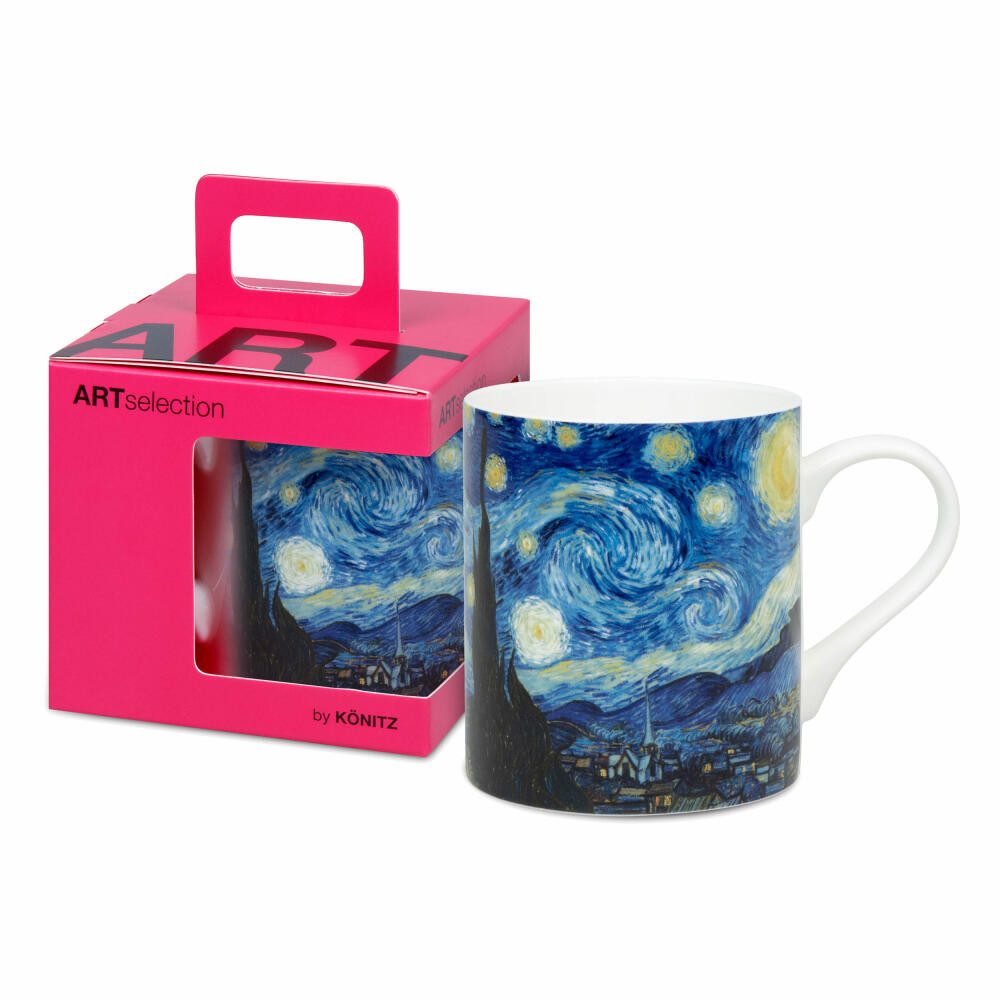 Könitz Becher Sternennacht - Van Gogh, 400 ml, Bone China
