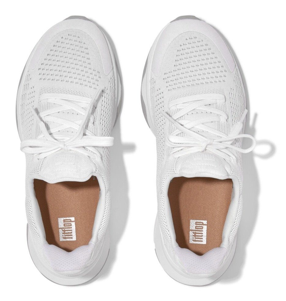 Fitflop Vitamin FFX Slip-On mit Sneaker weiß Schnürung aufgesetzter