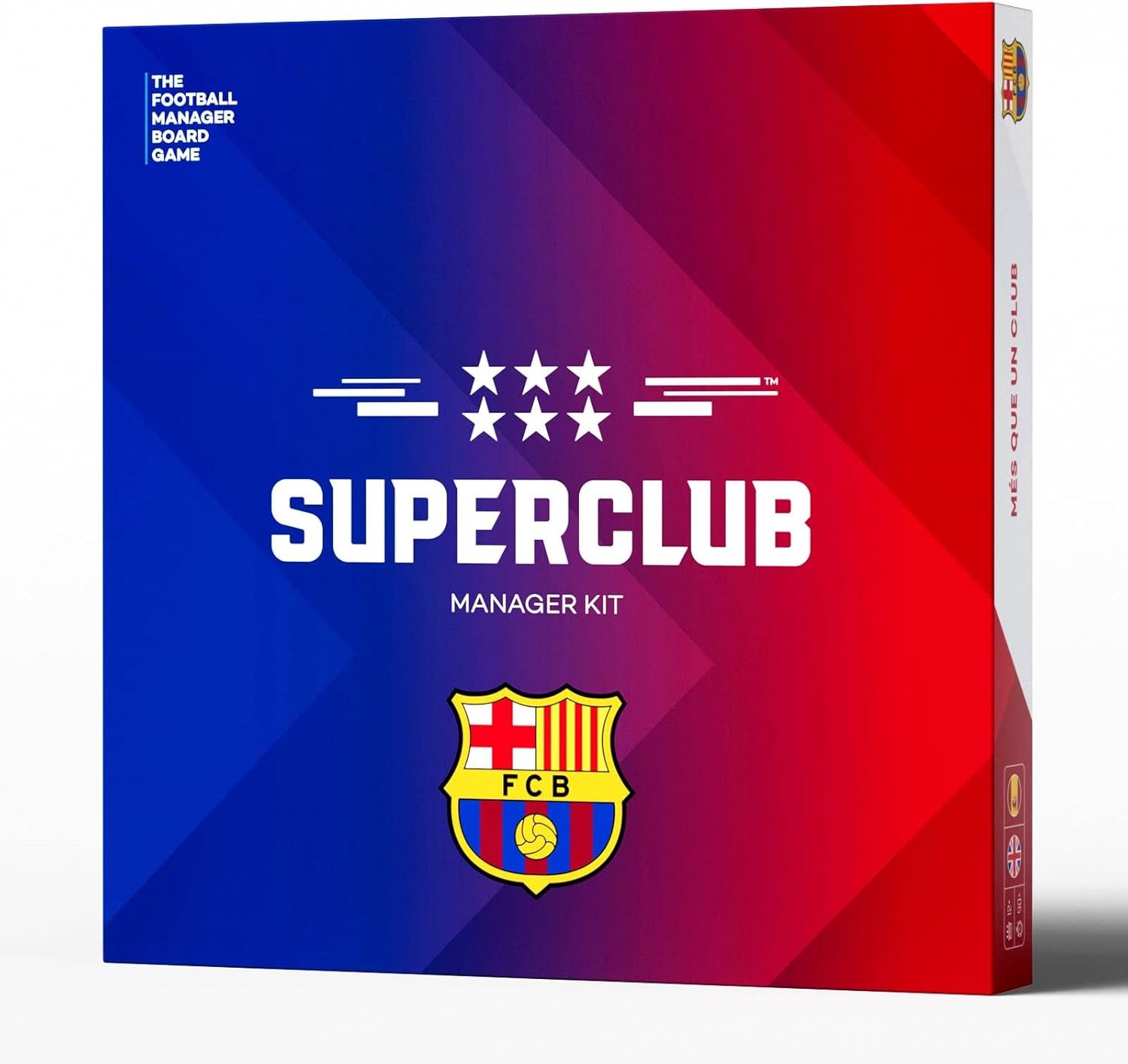 TSE Sammelkarte Superclub Fußball Manager KIT Brettspiel Trainer Strategiespiel ENG