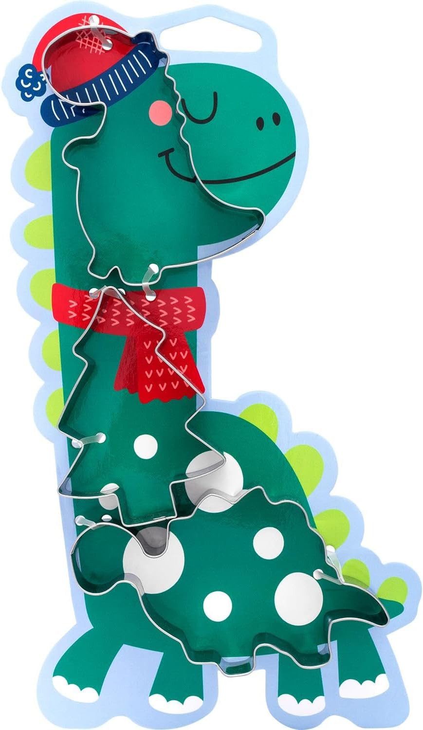 Ausstechform Sheepworld Ausstechformen Ausstecher-Set 3er Kinder Motiv Dino 51135