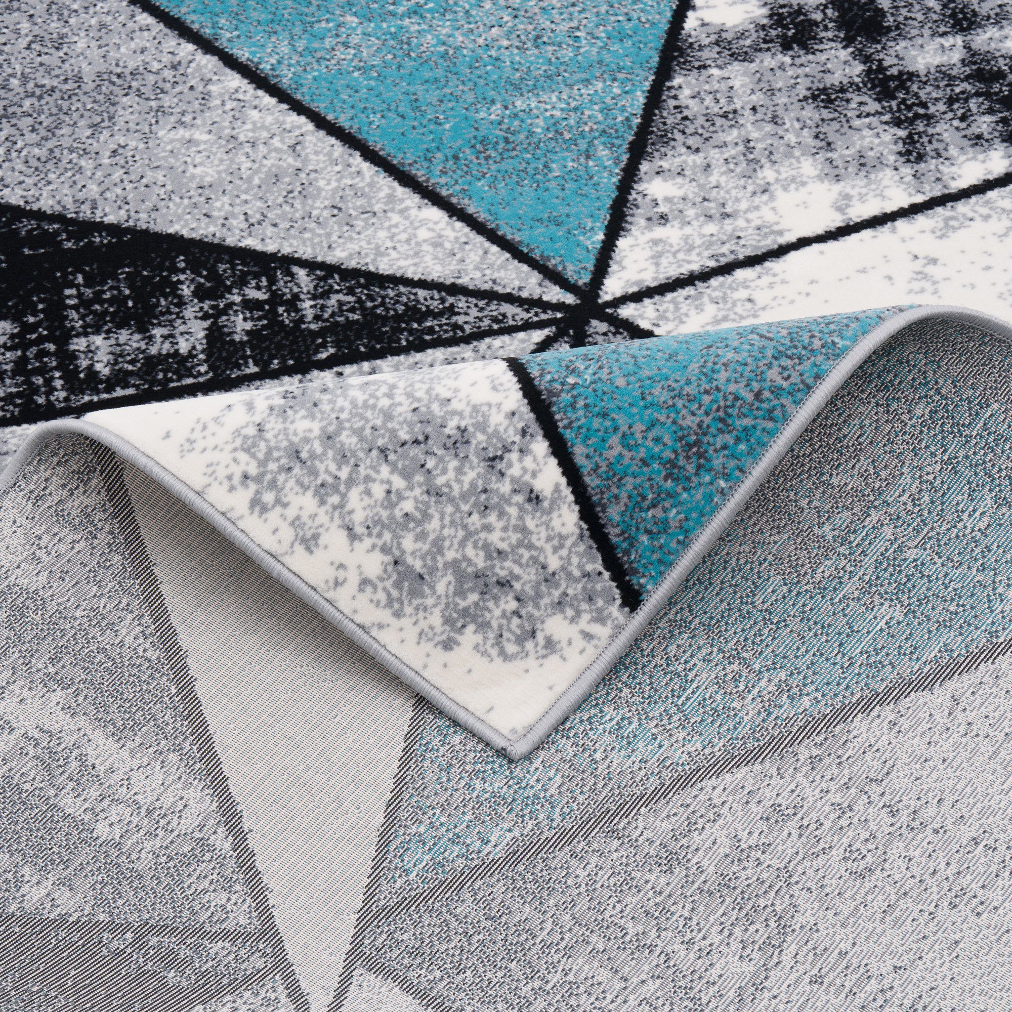 Pergamon Designteppich Designer Teppich Brilliant Magic, Rechteckig, Höhe: 6 mm