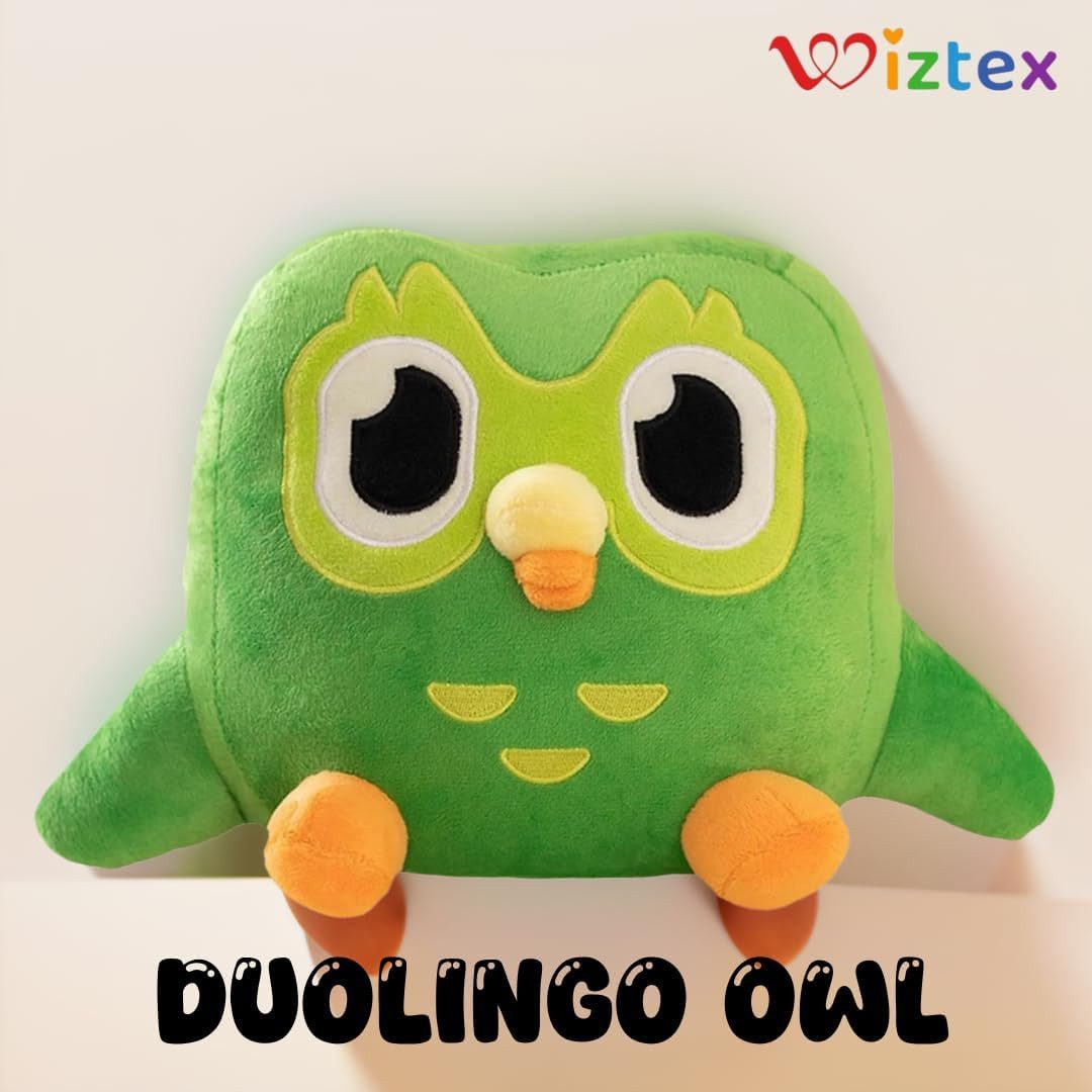 Wiztex Kuscheltier Duo Grüne Eule Plüschfigur günstig online kaufen