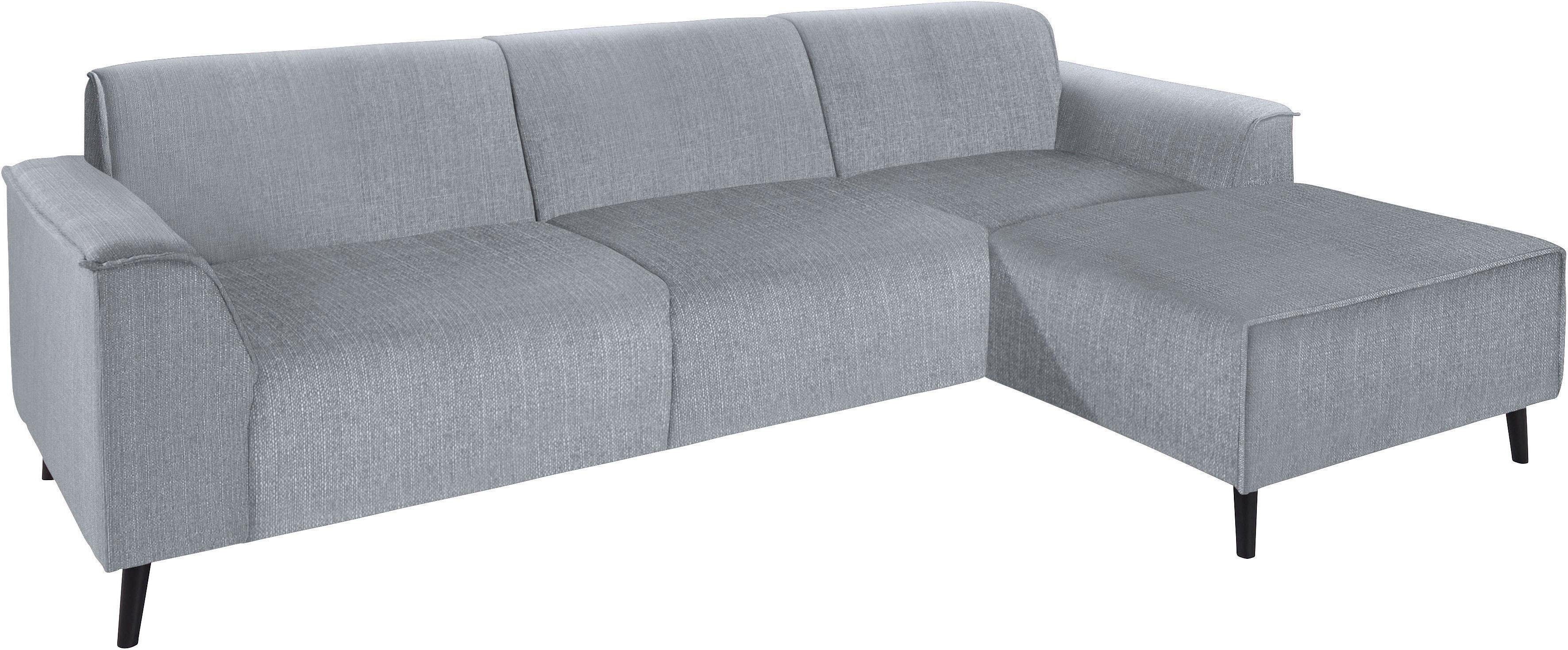 Ecksofa Amora, inklusive komfortablem Federkern für mehr Sitzkomfort, L-Form