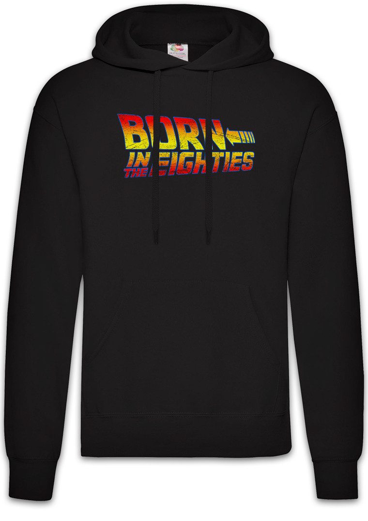 Hoodie Born In The Eighties Herren Hoodie Achtziger 80s Back To Nerd The