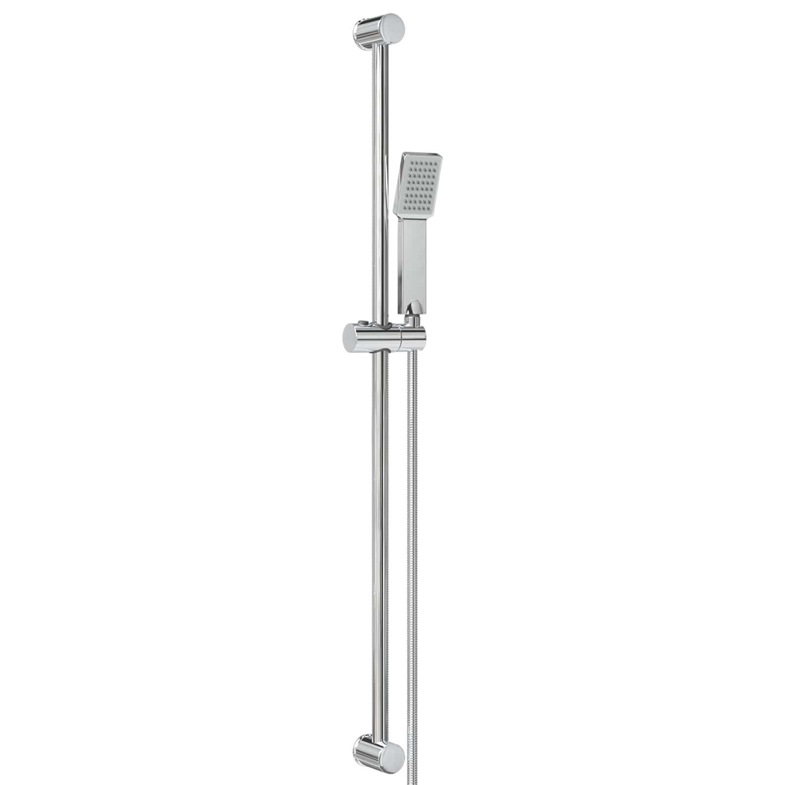 vidaXL Regenduschkopf Duschsystem-Set Stahl, (1-tlg)