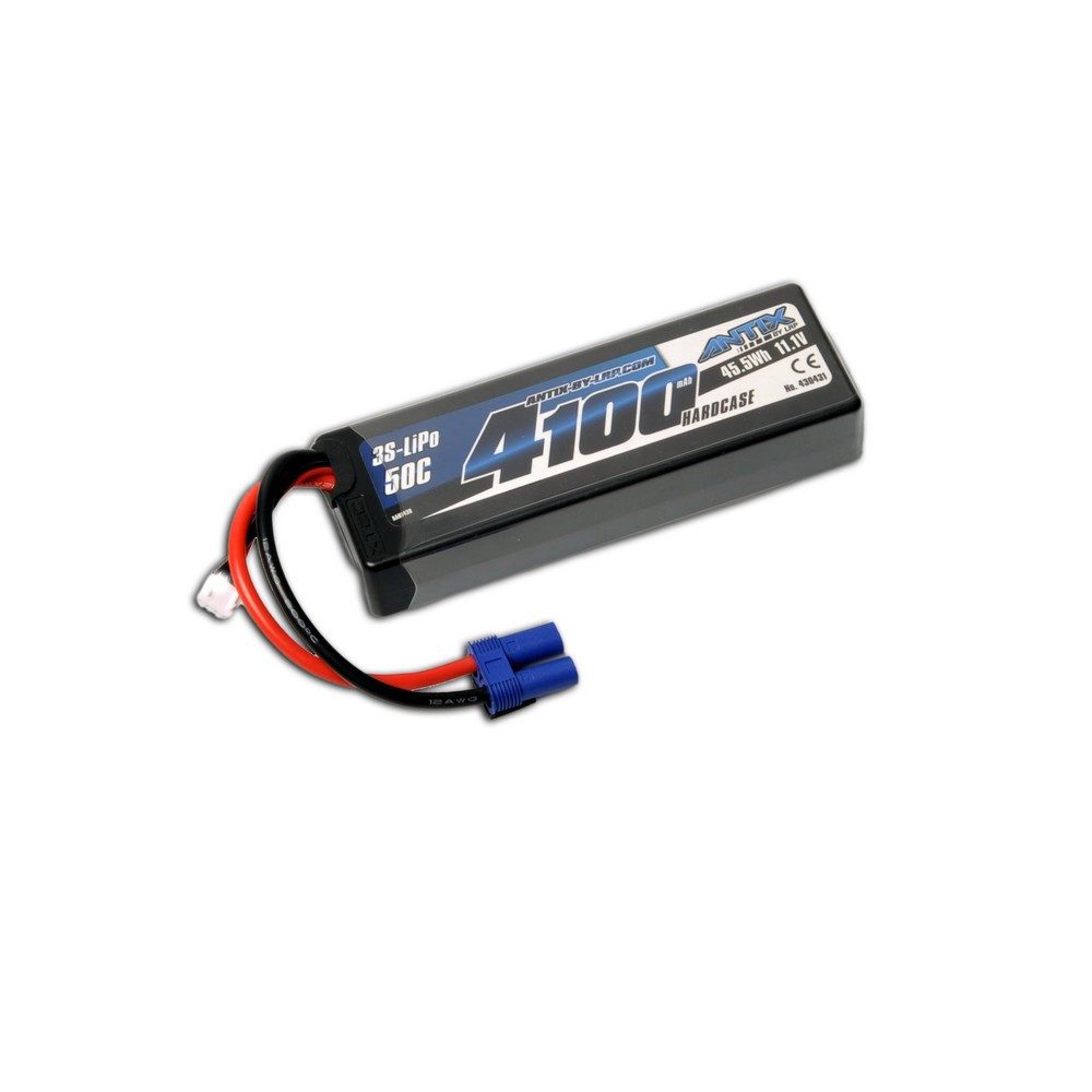 LRP Modellbausatz ANTIX by LRP 4100 - 11.1V - 50C LiPo Car Hardcase - EC5 Plug
