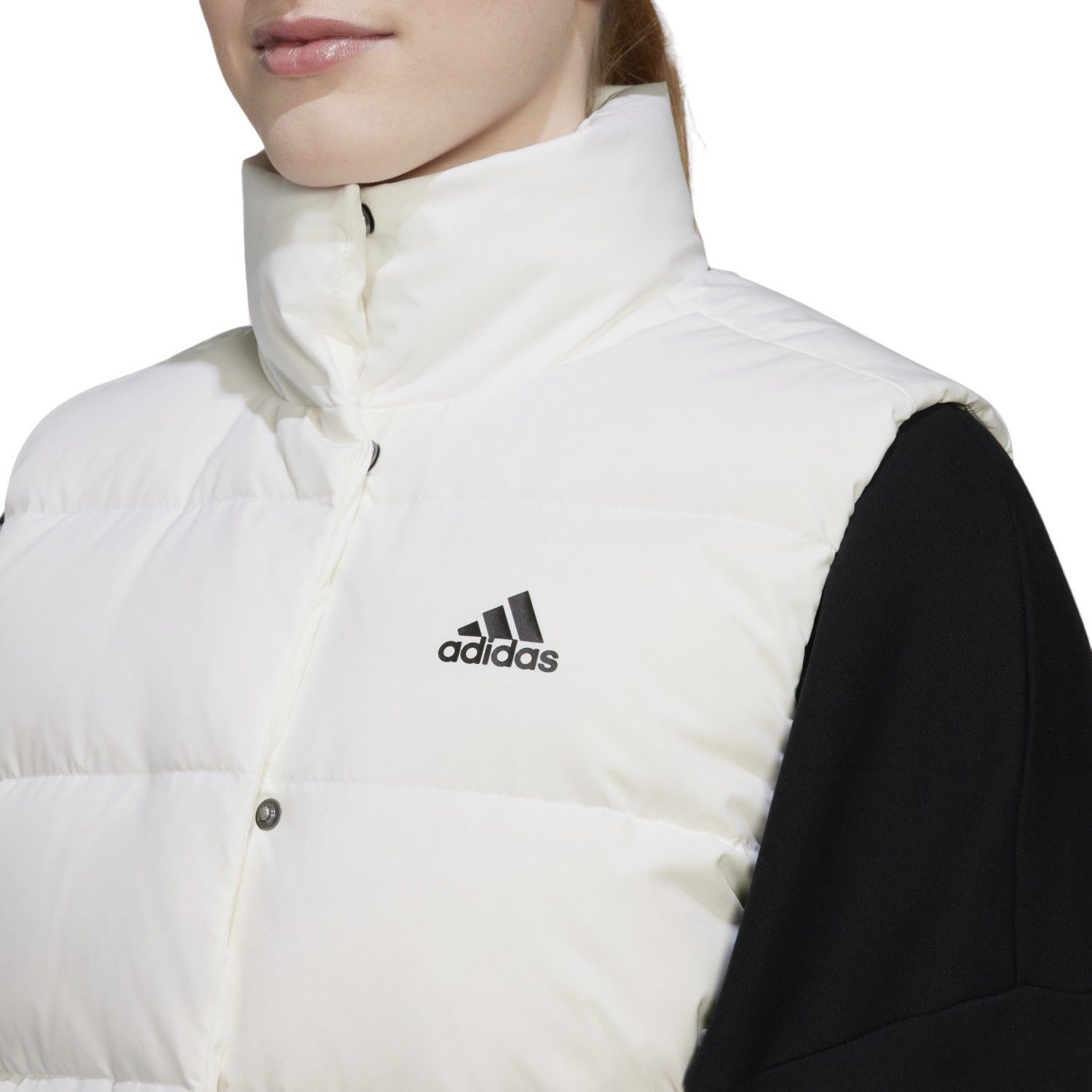 adidas Performance Daunenweste Helionic (100% rec. Polyester) weiss Damen