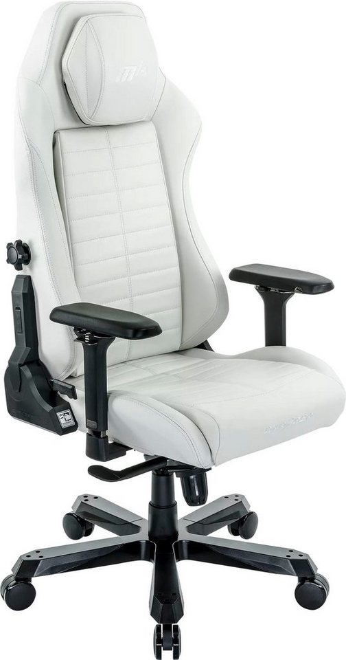 Leather Gaming-Stuhl DXRacer PU Master White