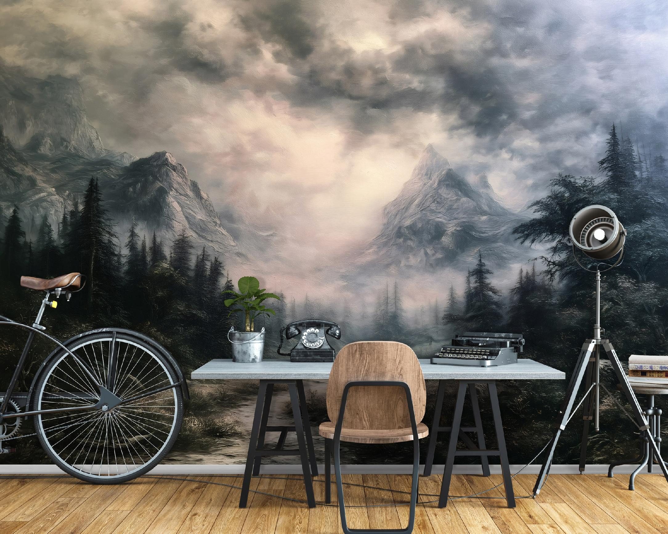 Wallarena Fototapete Waldmotiv beruhigend UV-beständig Schlafzimmer 400x280 cm, glatt, 150 x 105 cm