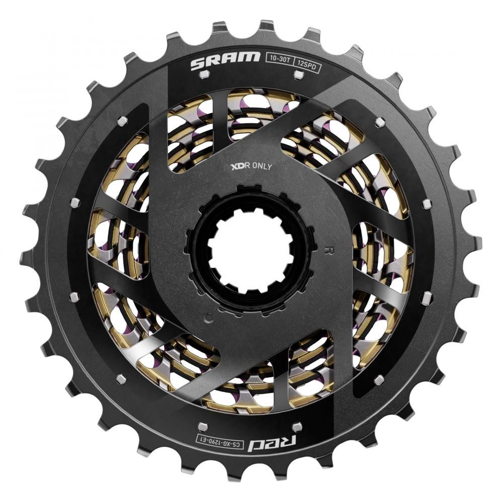SRAM Zahnkranz SRAM Kassette XG-1290 E1 10-36T rainbow - leichte RED-Schaltperformanc