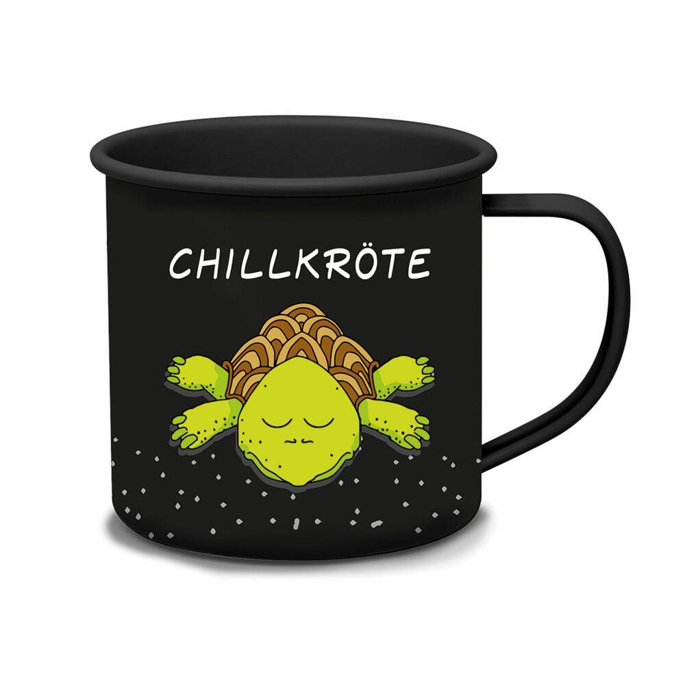 PPD Tasse Chillkröte Metal Mug D@H 350 ml, Metall
