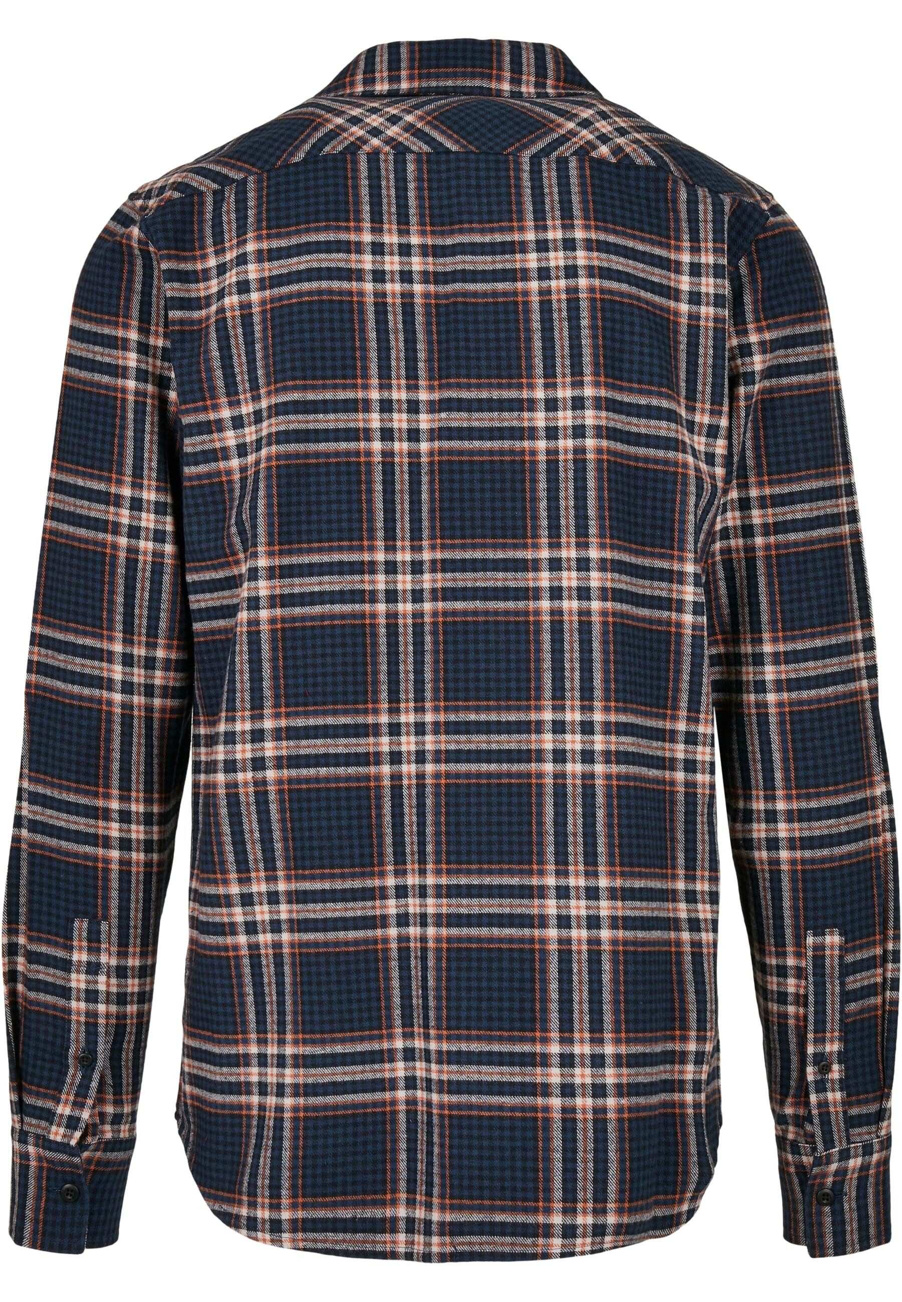 URBAN CLASSICS Langarm-Poloshirt Urban Classics Herren Checked Campus Shirt (1-tlg)