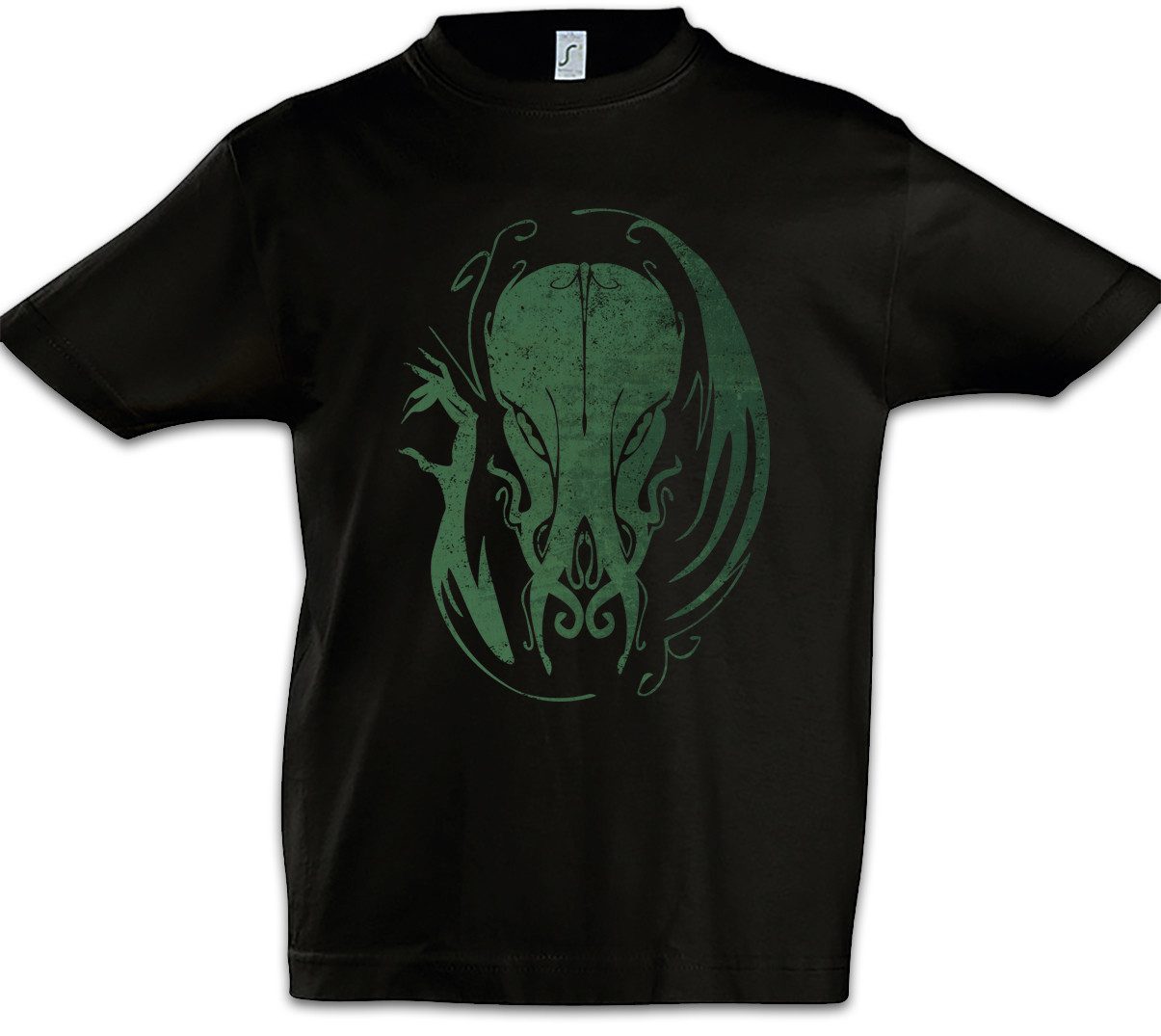 Print-Shirt Cthulhu VIII Kinder T-Shirt Call Monster Horror Arkham H. P. Lovecraft