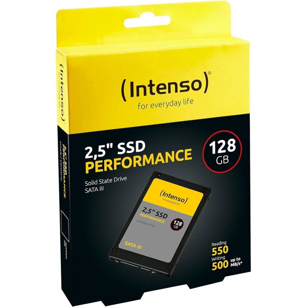 Intenso Performance 128 GB - interne Festplatte - schwarz interne SSD (128) 2,5 Zoll"