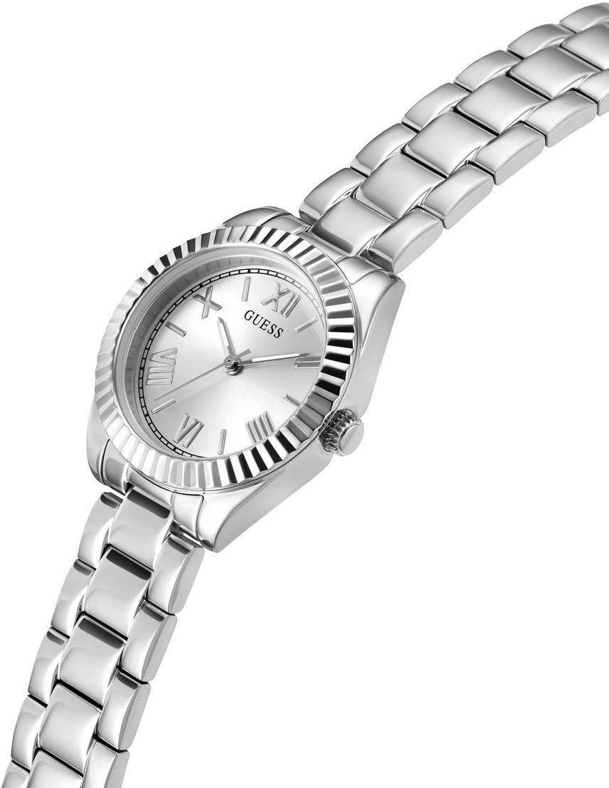 Guess Quarzuhr MINI LUNA GW0687L1, Armbanduhr, Damenuhr, Edelstahlarmband günstig online kaufen